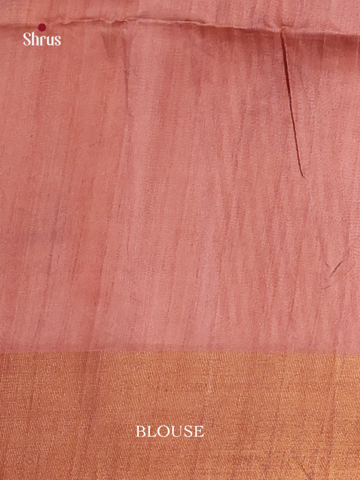 Lite Brown & Brown - Champa semitussar Saree - Shop on Shrus.com