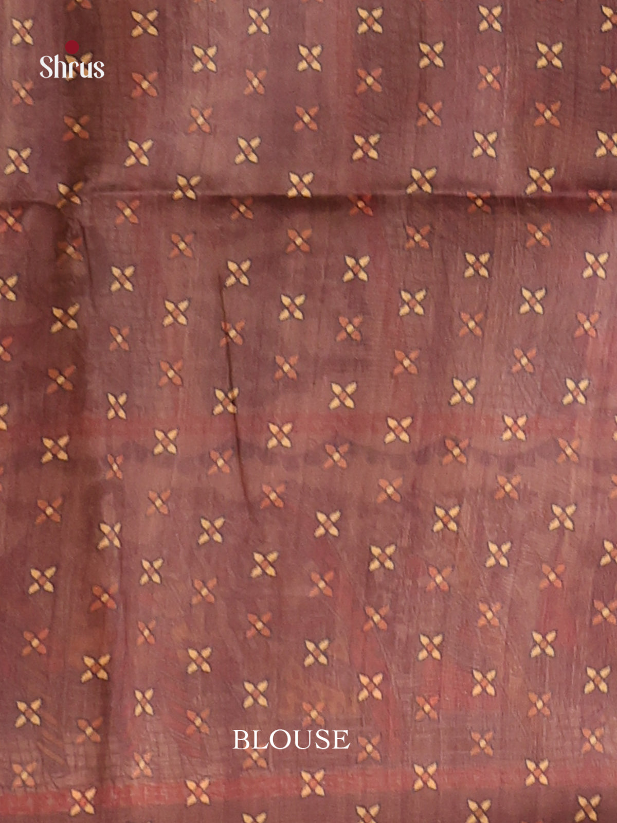 Teal & Brown - Champa semitussar Saree - Shop on Shrus.com