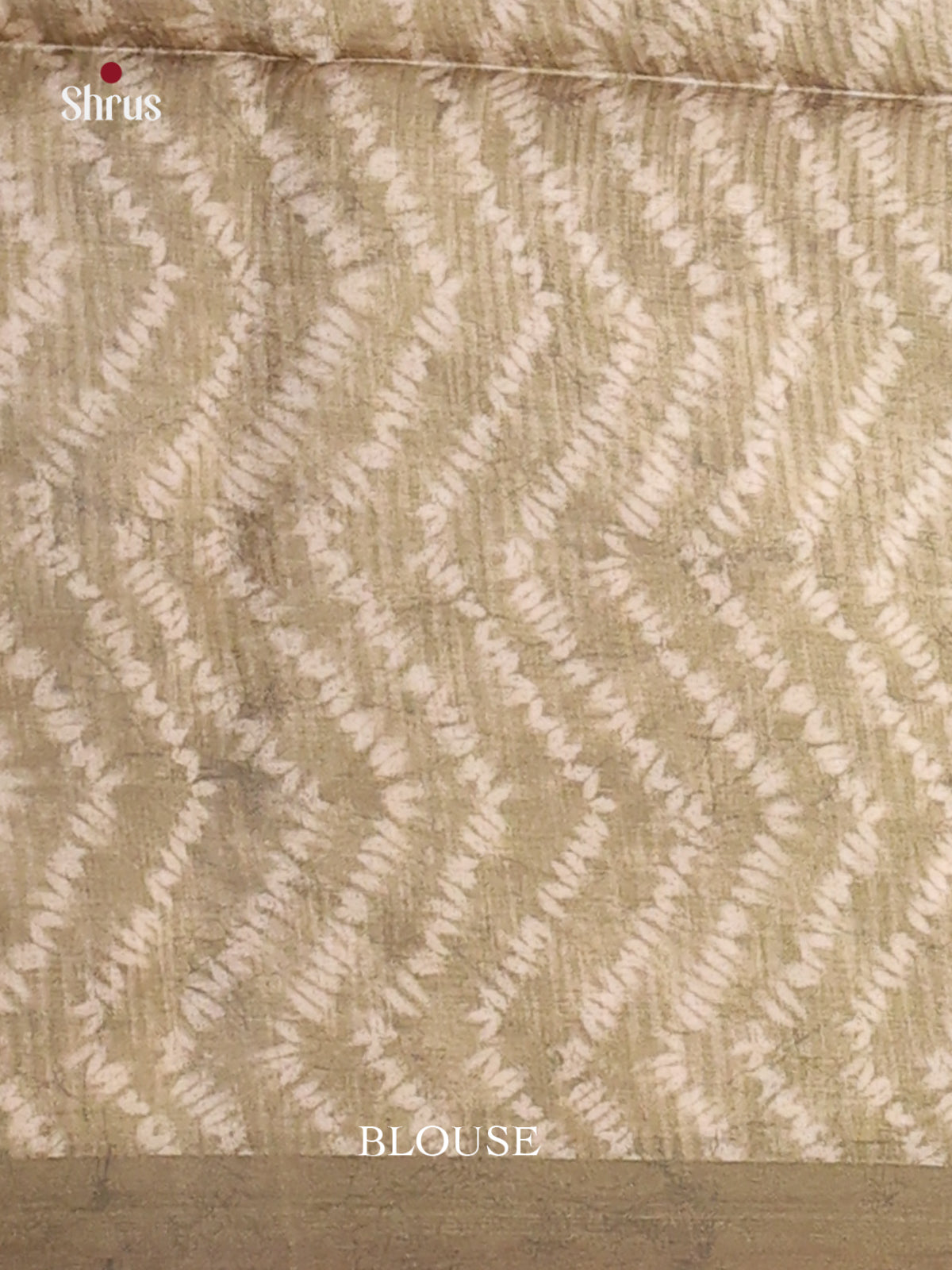 Chutney Green - Champa semitussar Saree - Shop on Shrus.com