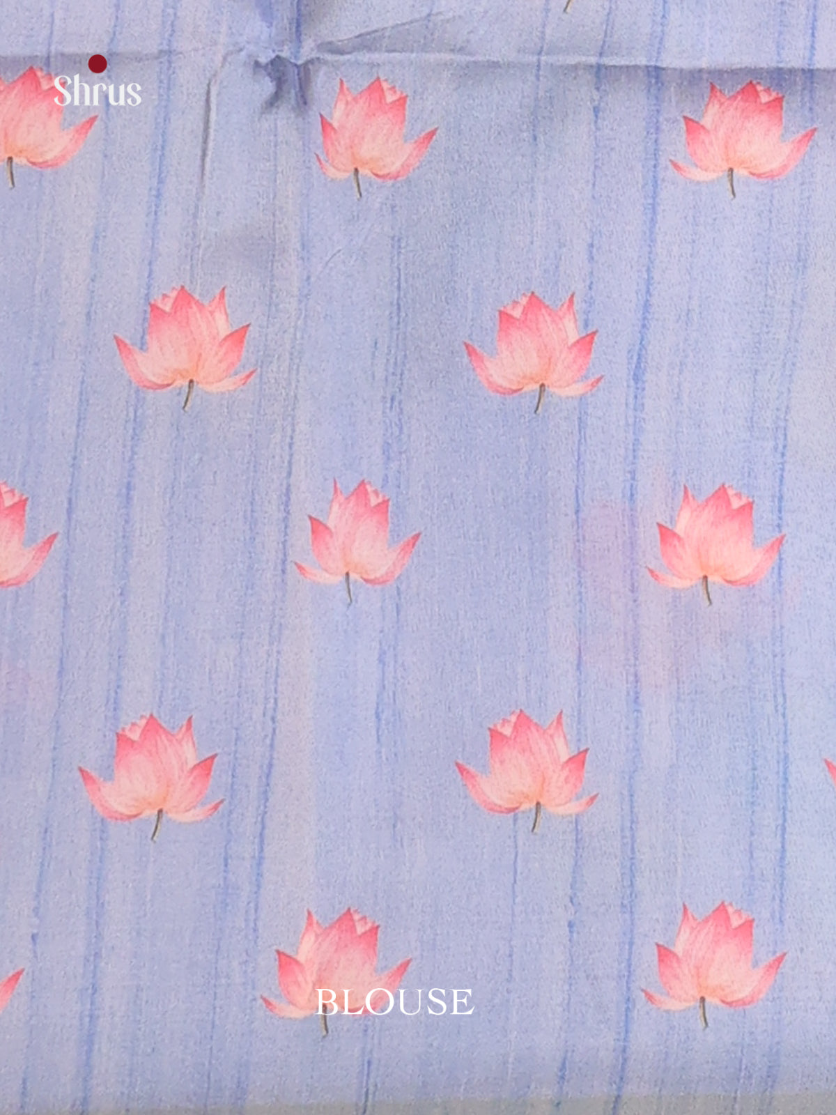 Pink & Blue - Champa semitussar Saree - Shop on Shrus.com
