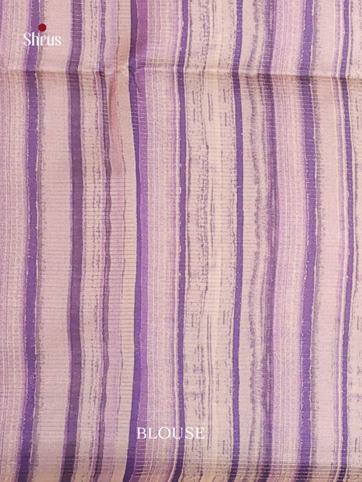 Cream & Purple- Champa semitussar Saree - Shop on Shrus.com