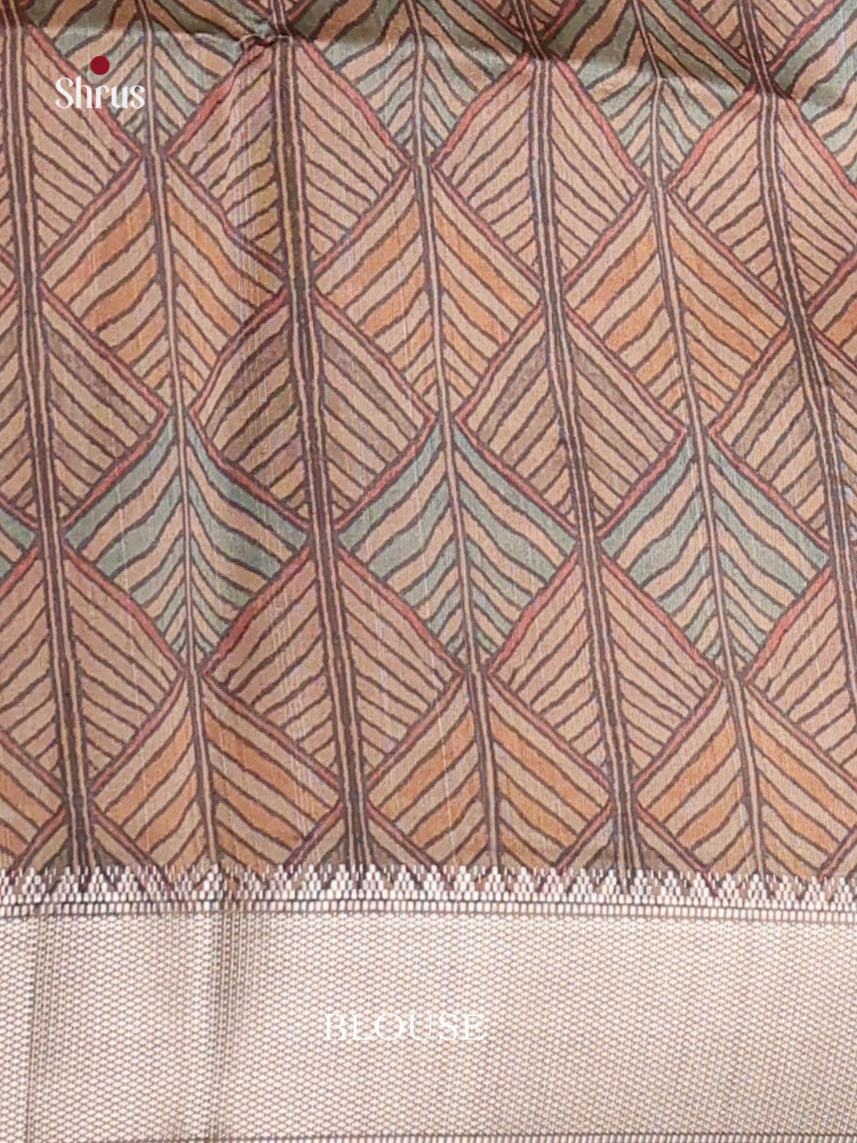 Green & Beige - Champa semitussar Saree - Shop on Shrus.com