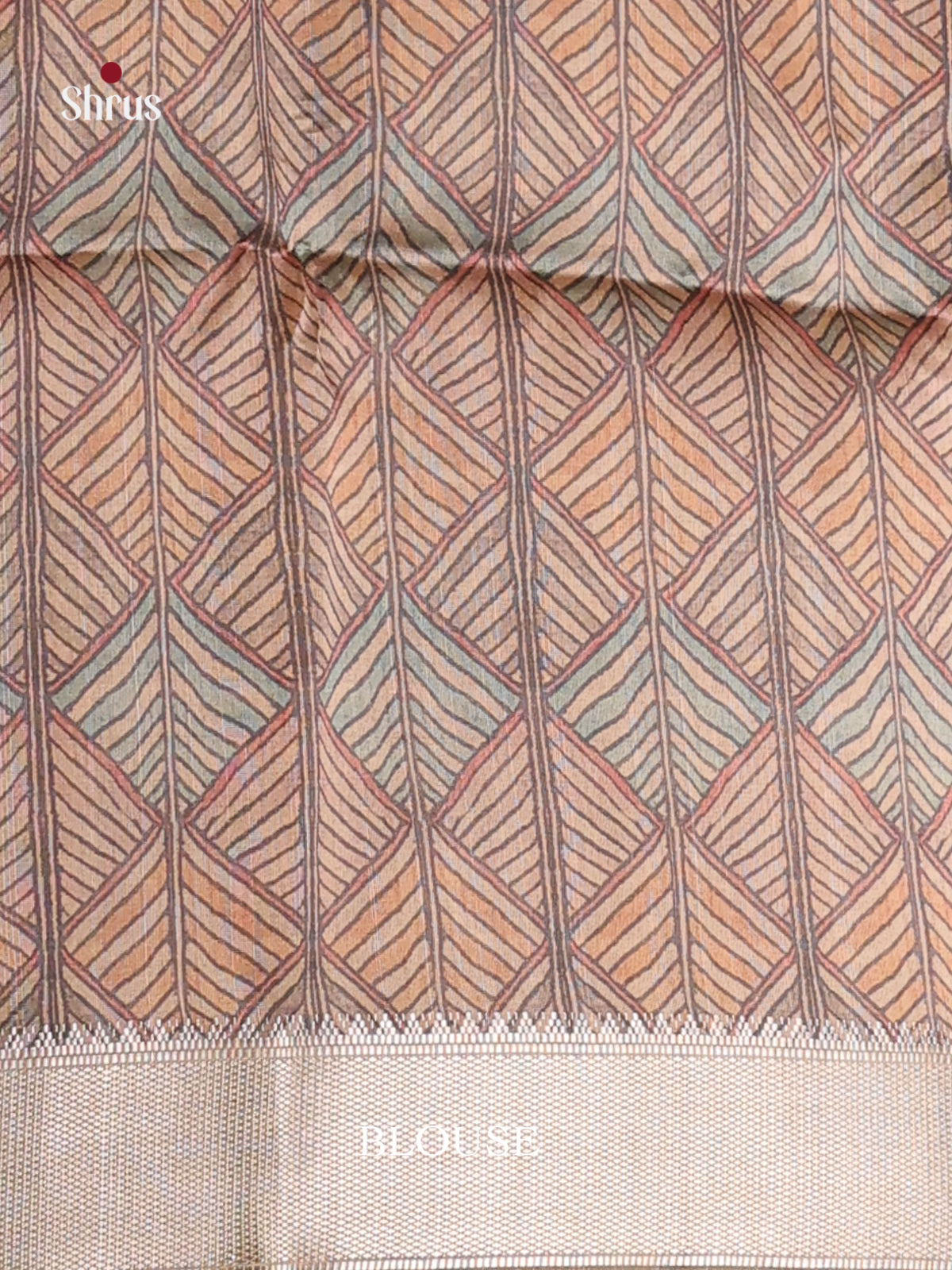 Maroon - Champa semitussar Saree - Shop on Shrus.com