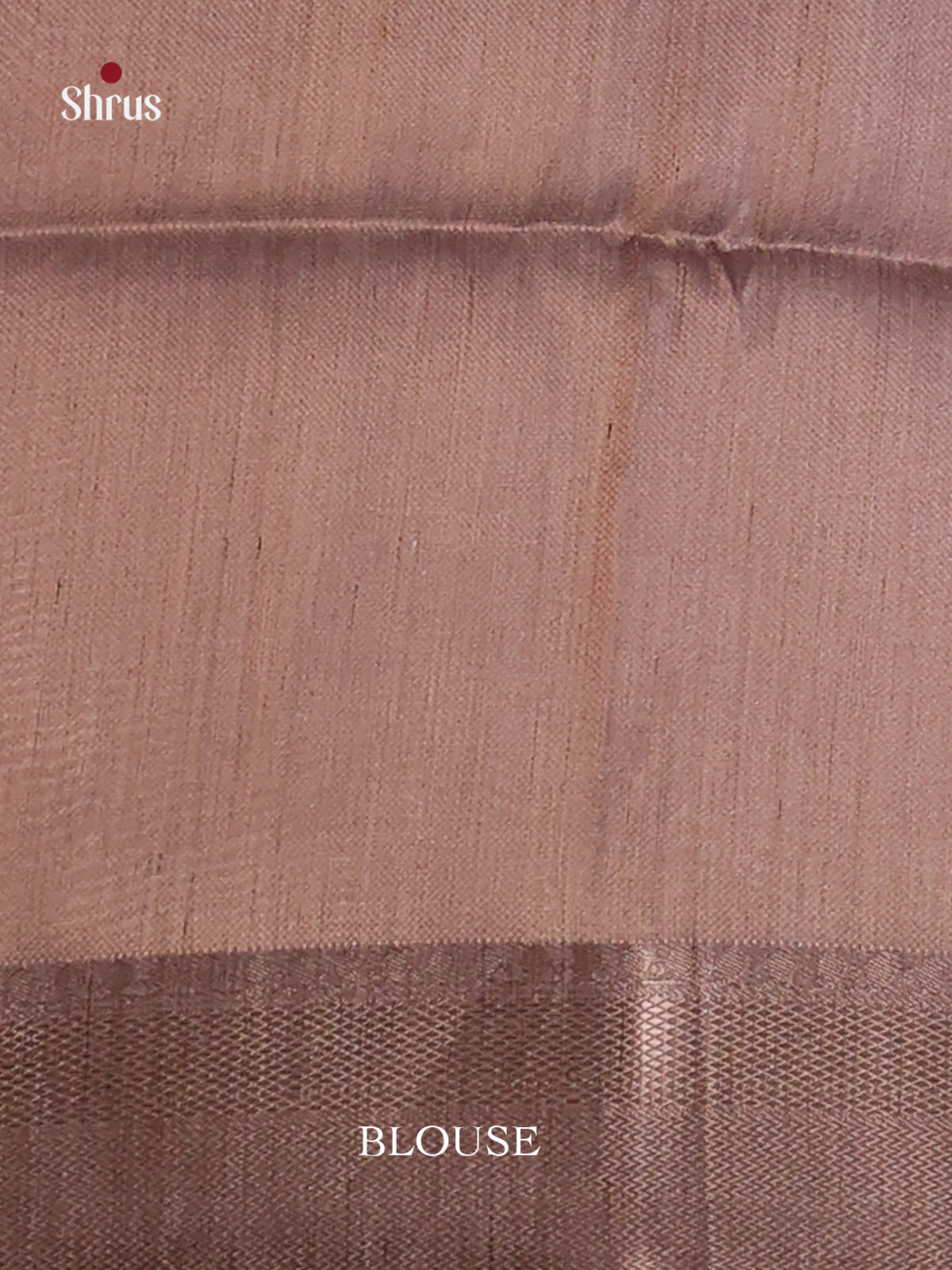 Brown & Purple - Champa semitussar Saree - Shop on Shrus.com
