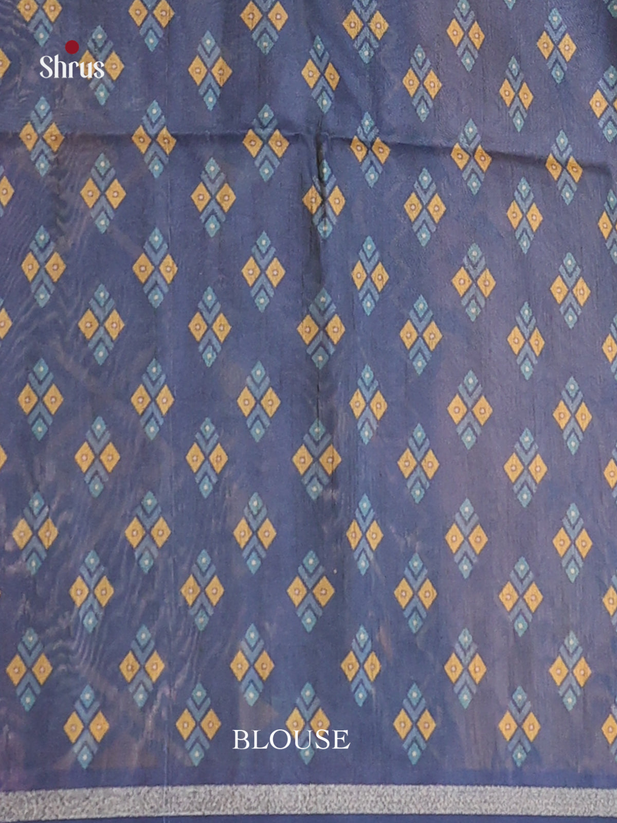 Brown & Blue - Champa semitussar Saree - Shop on Shrus.com