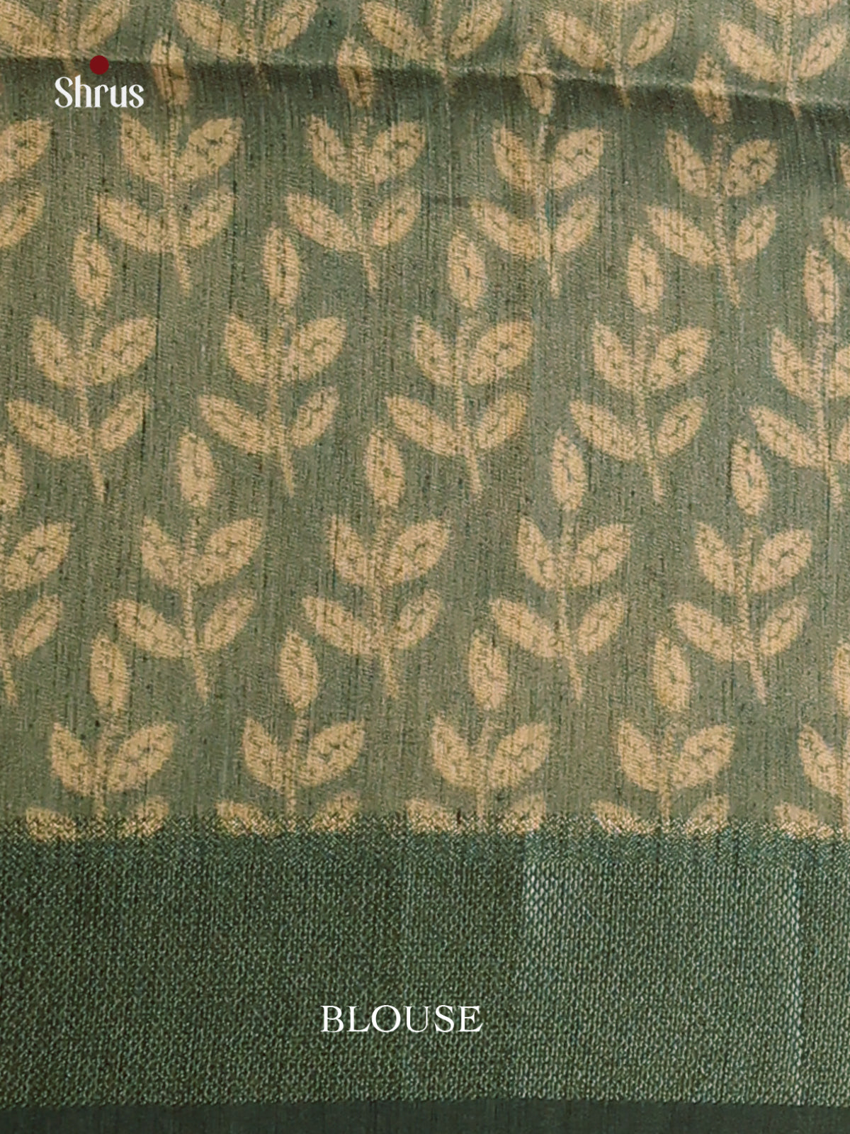 Green - Champa semitussar Saree - Shop on Shrus.com