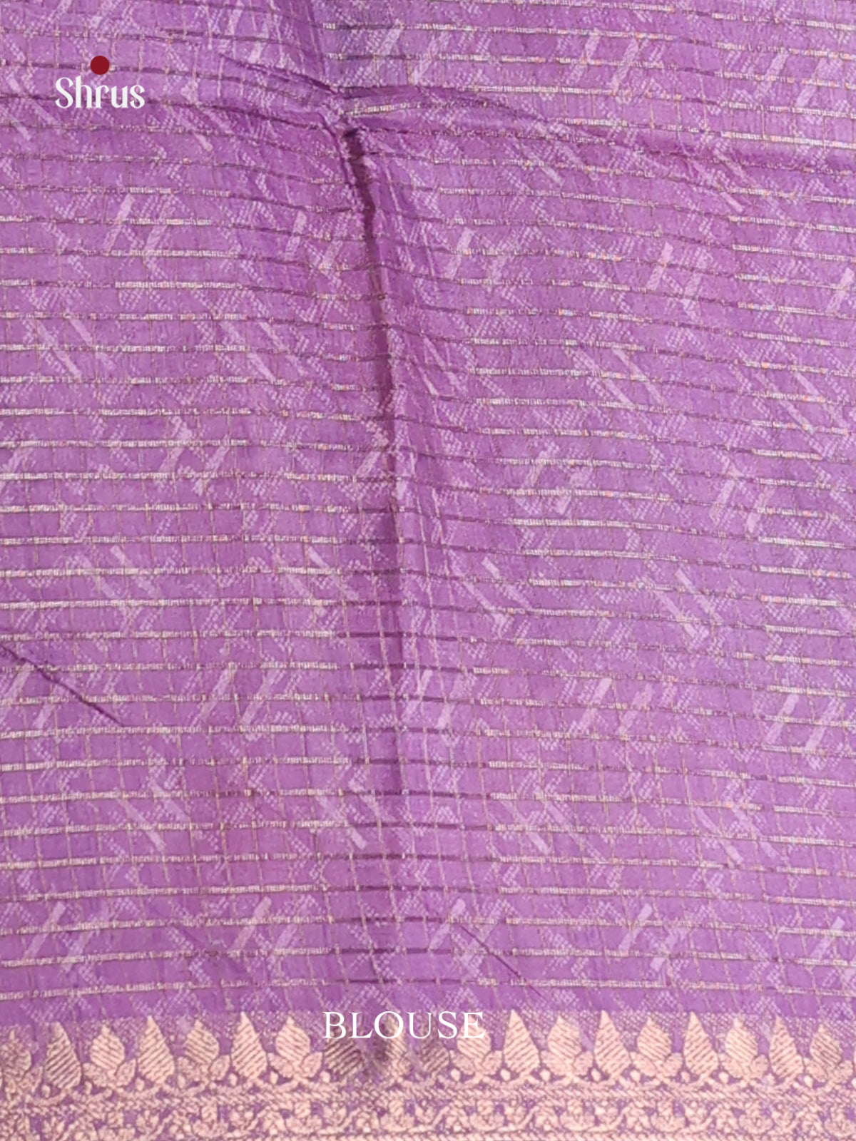 Purple - Champa semitussar Saree - Shop on Shrus.com