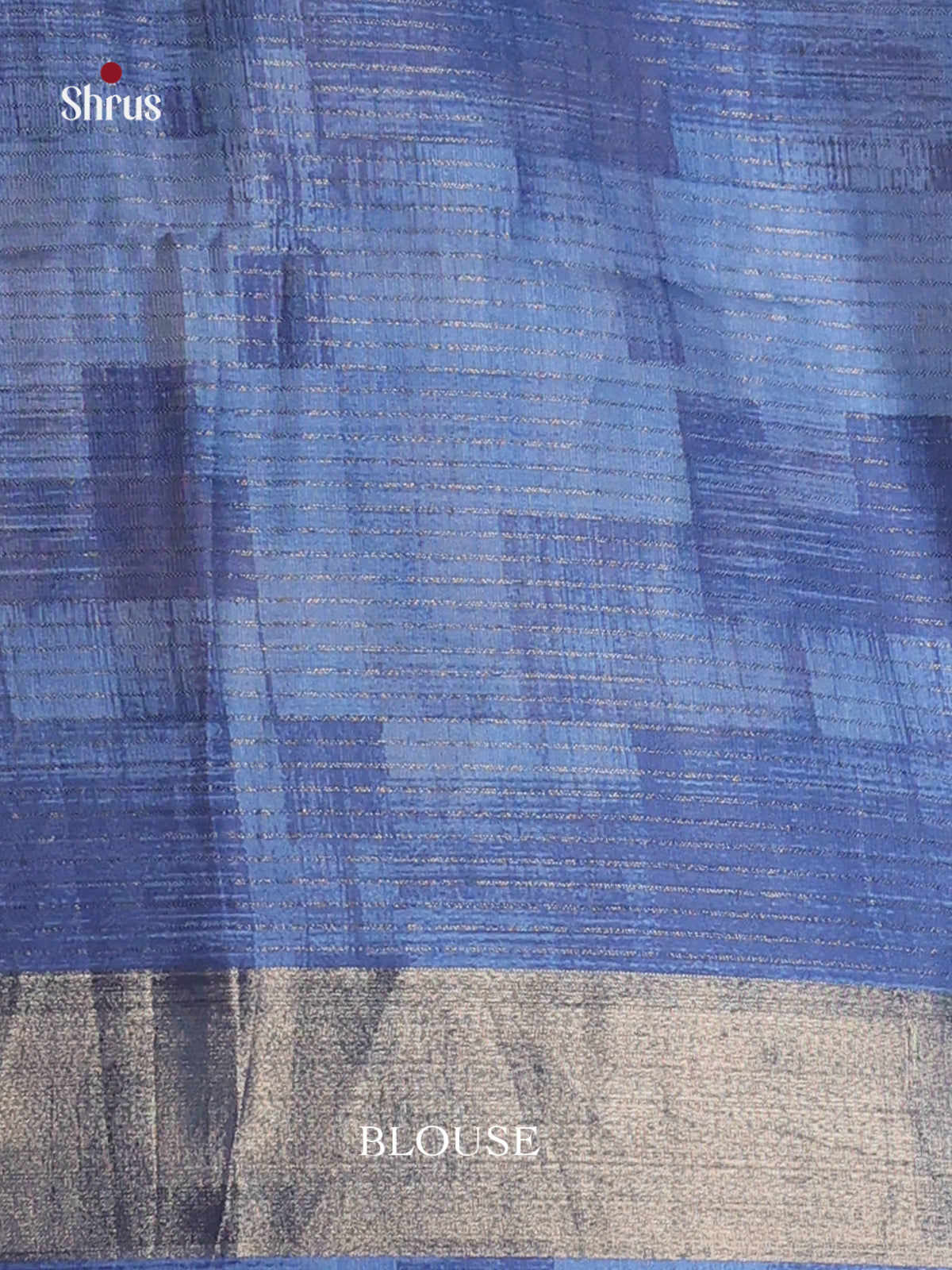 Blue - Champa semitussar Saree - Shop on Shrus.com