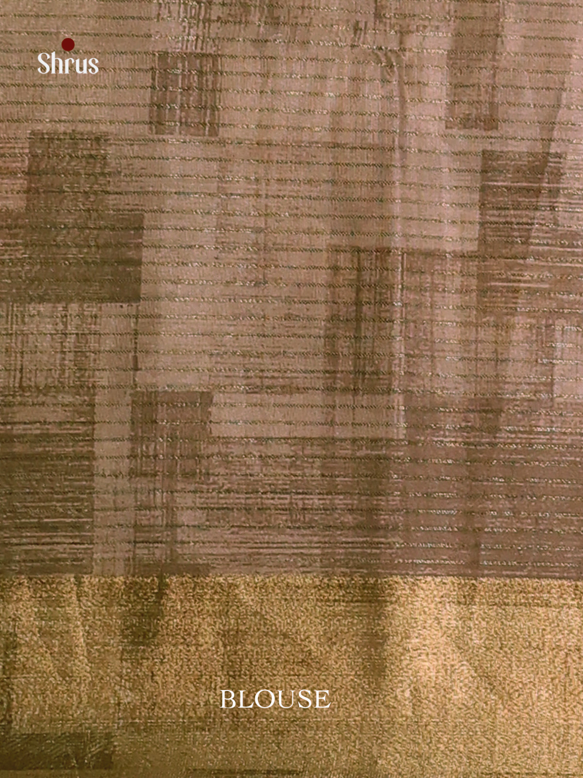 Brown - Champa semitussar Saree - Shop on Shrus.com