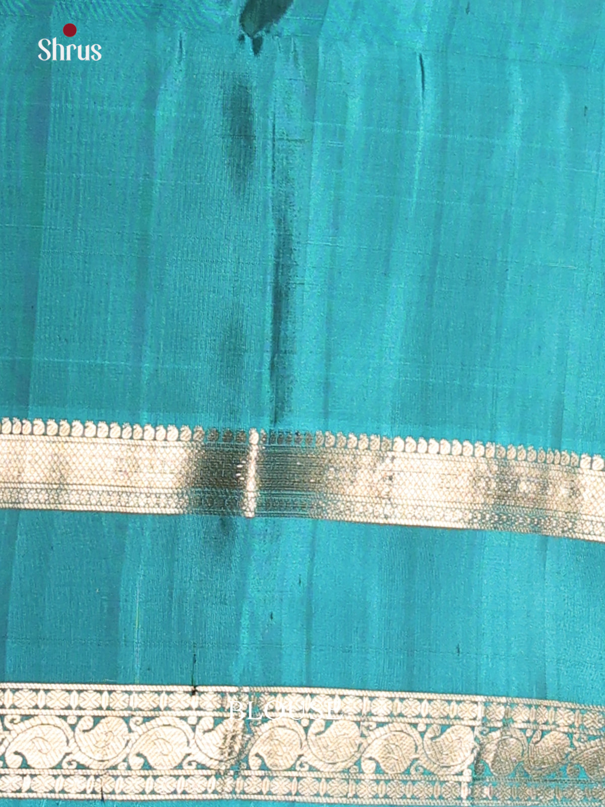 Green & Blue - Soft Silk Saree - Shop on Shrus.com