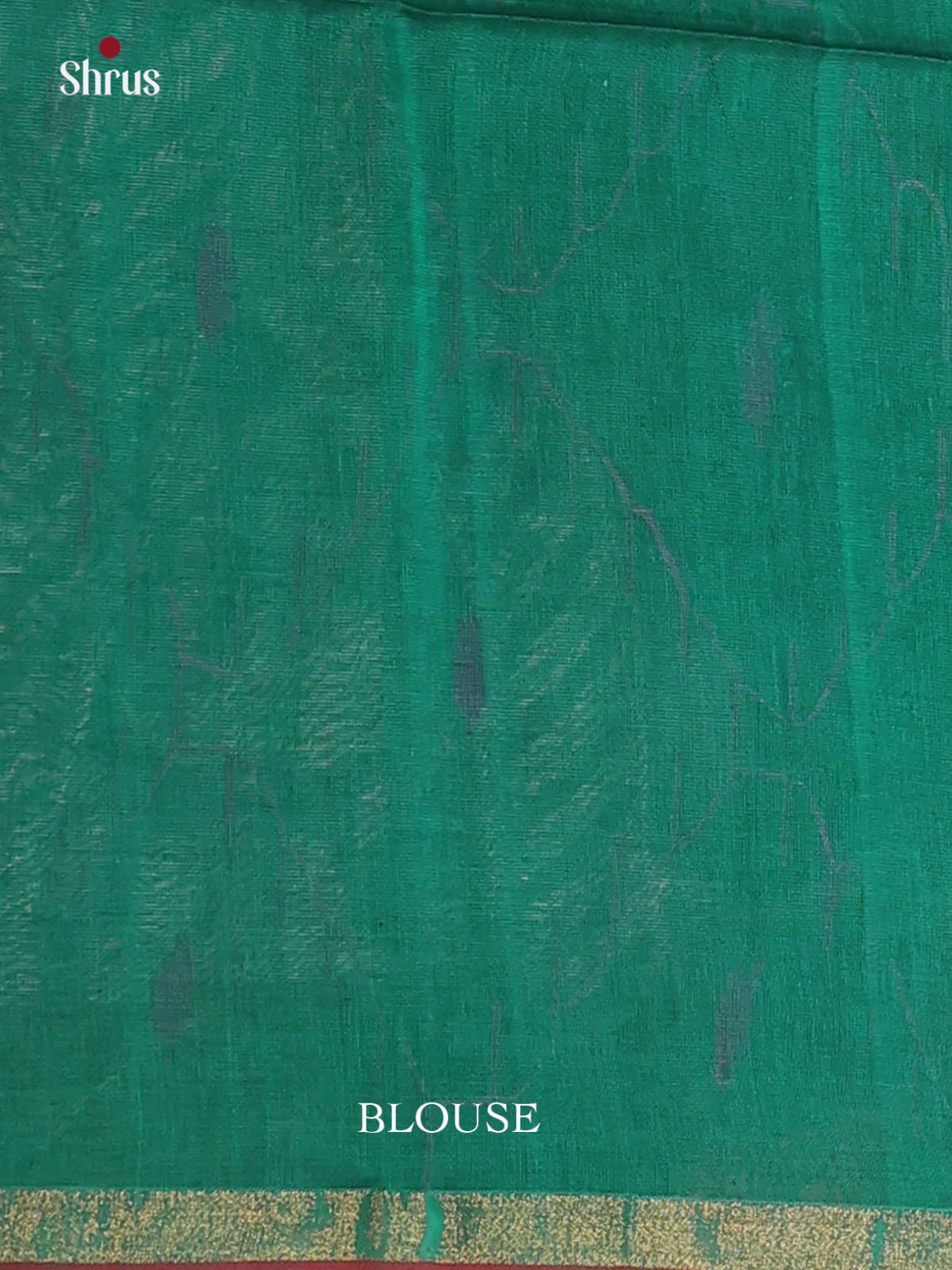 Purple & Green- Bengal cotton Saree - Shop on Shrus.com