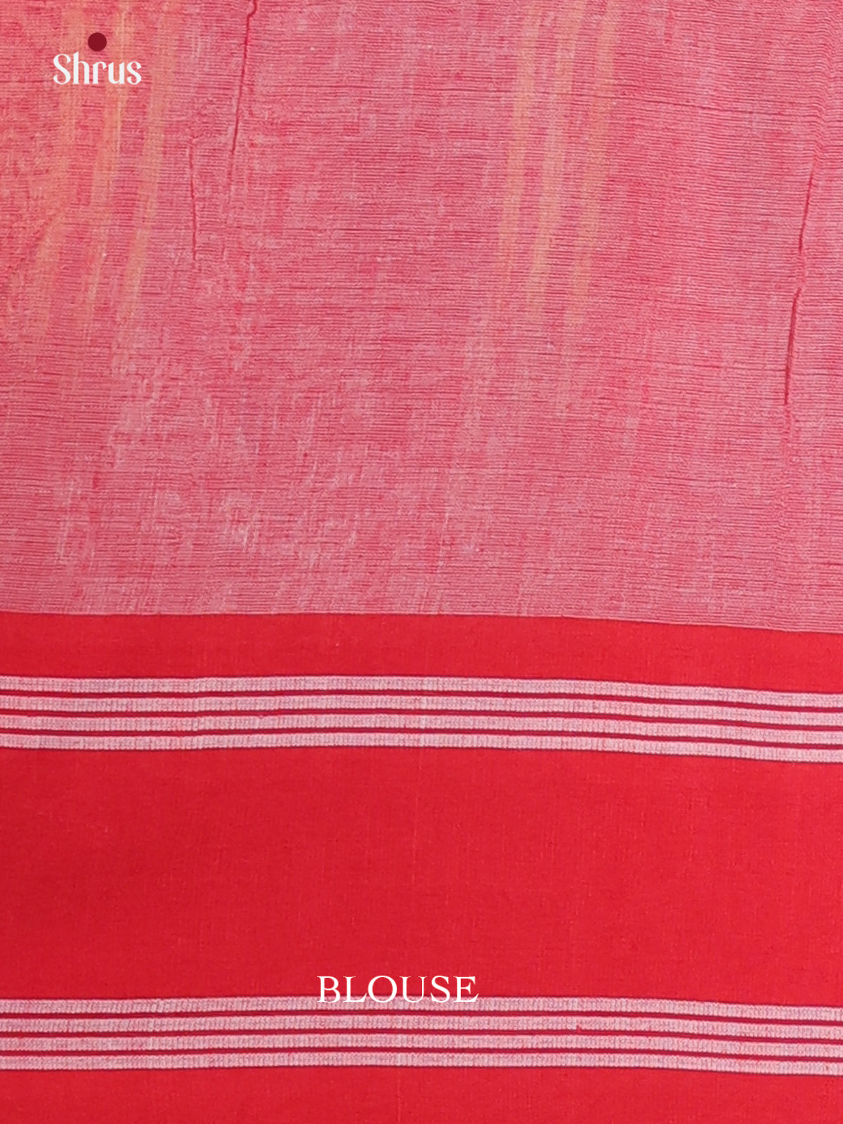 Yellow & Red - Bengal cotton Saree - Shop on Shrus.com