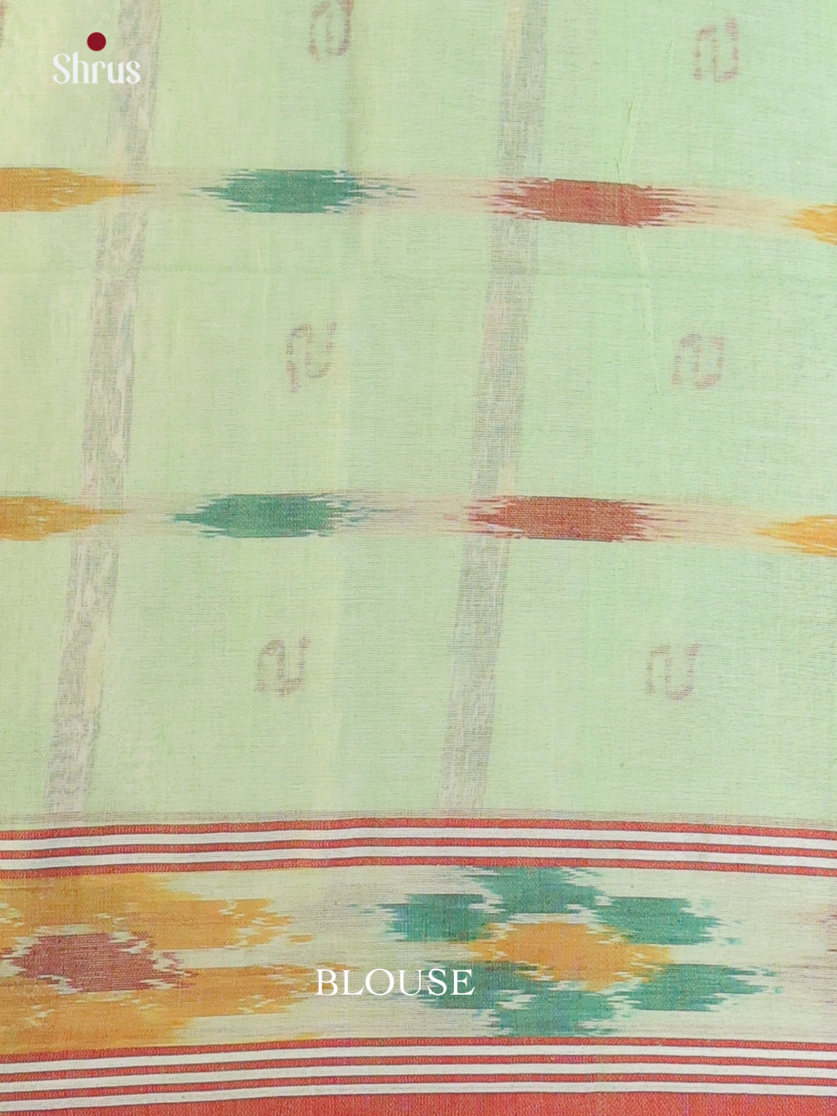 Pista Green - Bengal cotton Saree - Shop on Shrus.com