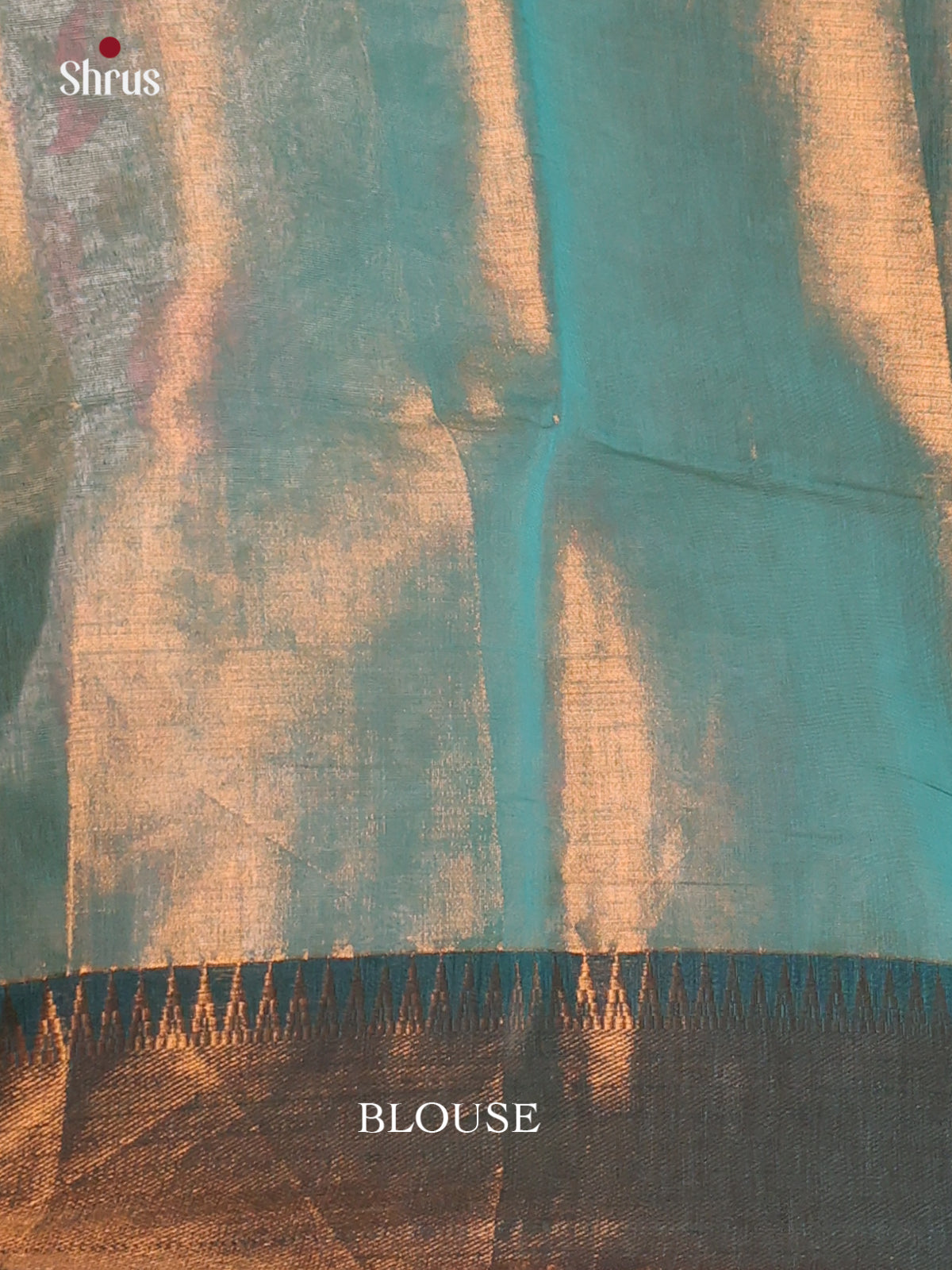 Blue - Bengal cotton Saree - Shop on Shrus.com