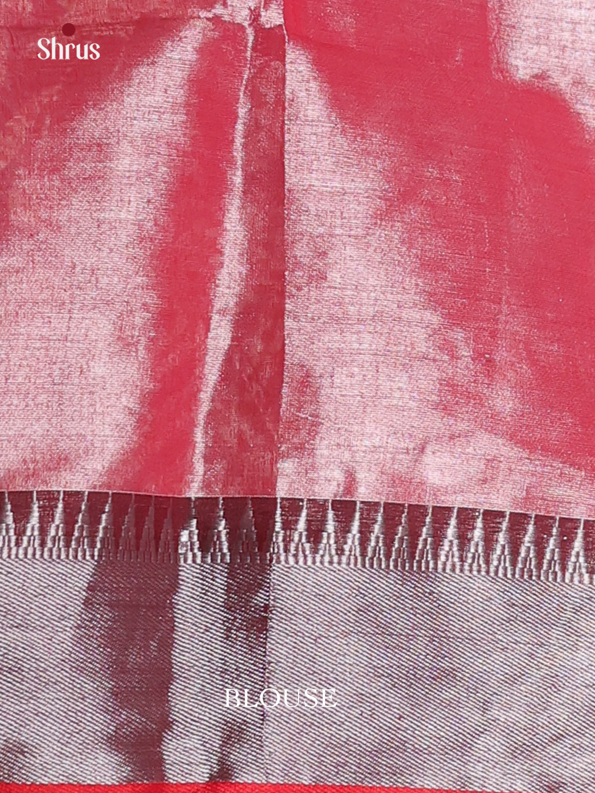 Red & Maroon - Bengal cotton Saree - Shop on Shrus.com