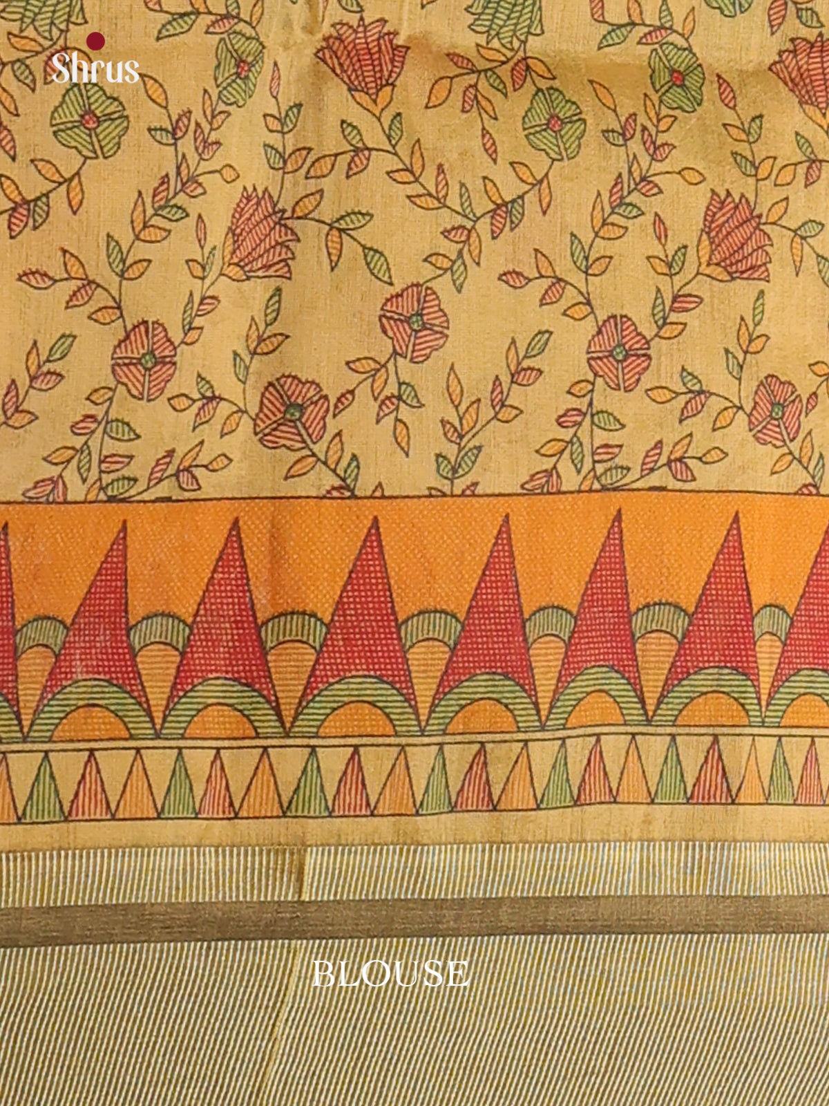 Violet & Beige - Bengal cotton Saree - Shop on Shrus.com