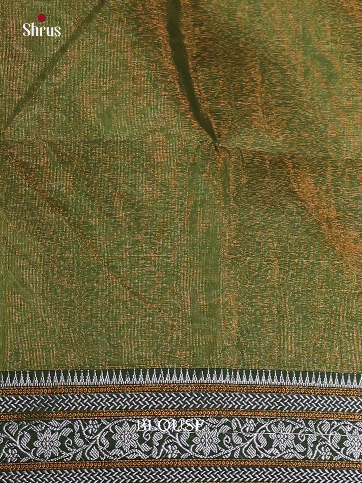 Mehandi Green - Bengal cotton Saree - Shop on Shrus.com