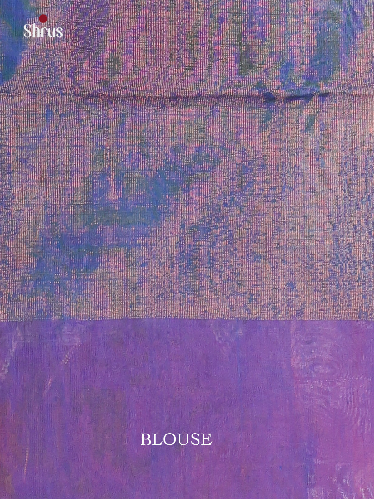 Blue & Purple - Bengal cotton Saree - Shop on Shrus.com