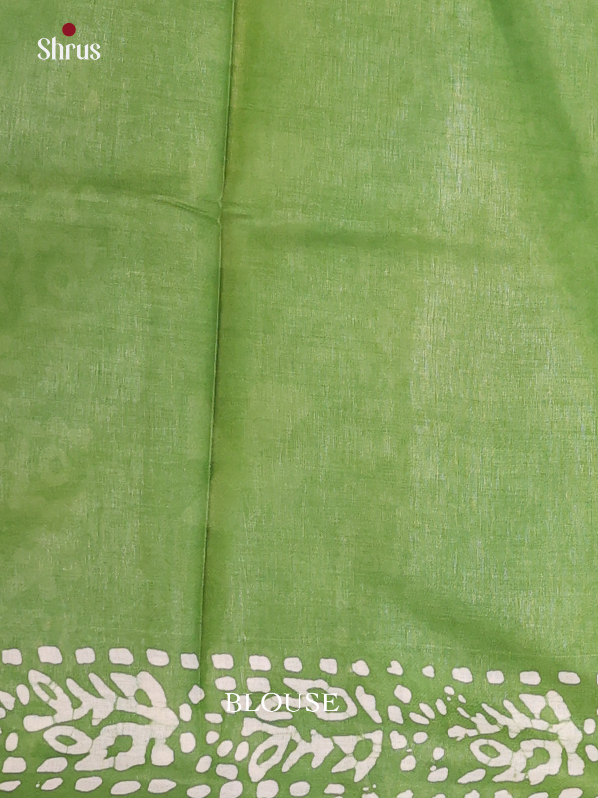 Green - Bhatik Saree - Shop on Shrus.com