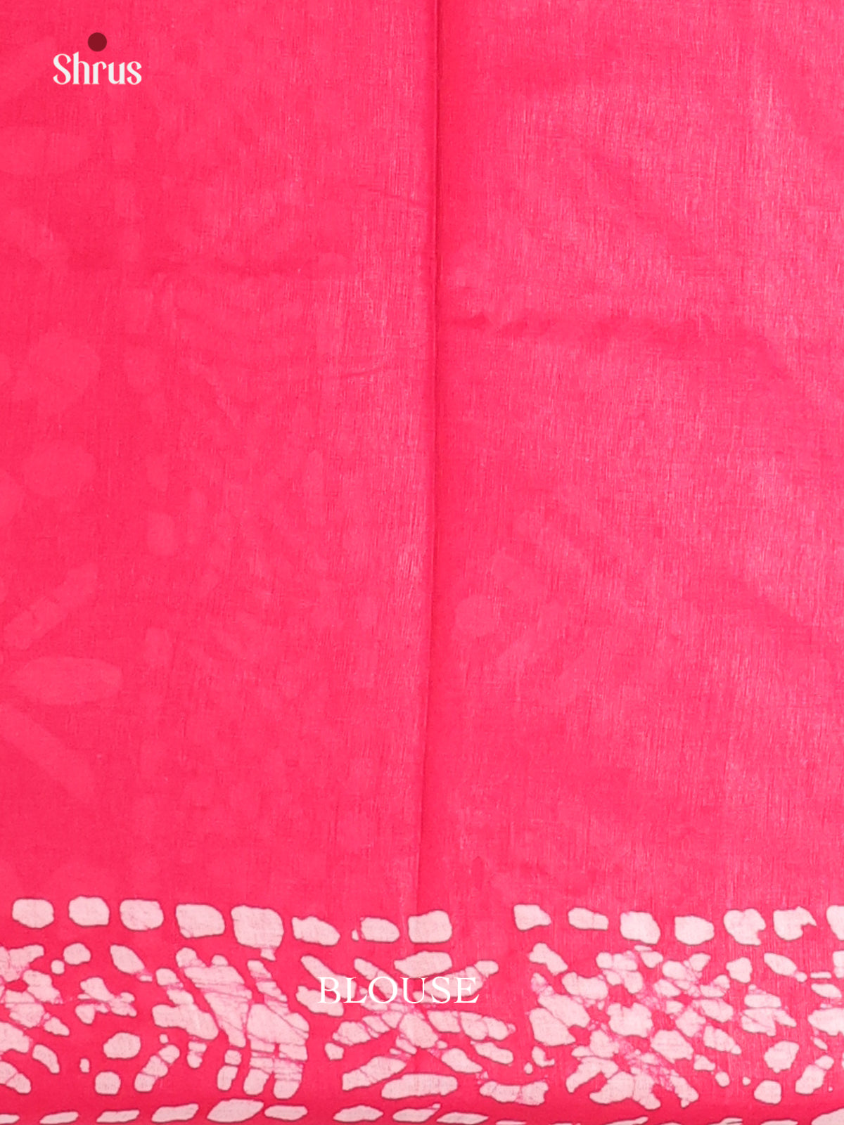 Pink - Bhatik Saree - Shop on Shrus.com