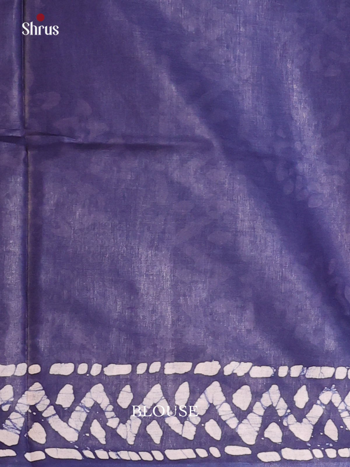 Blue - Bhatik Saree - Shop on Shrus.com