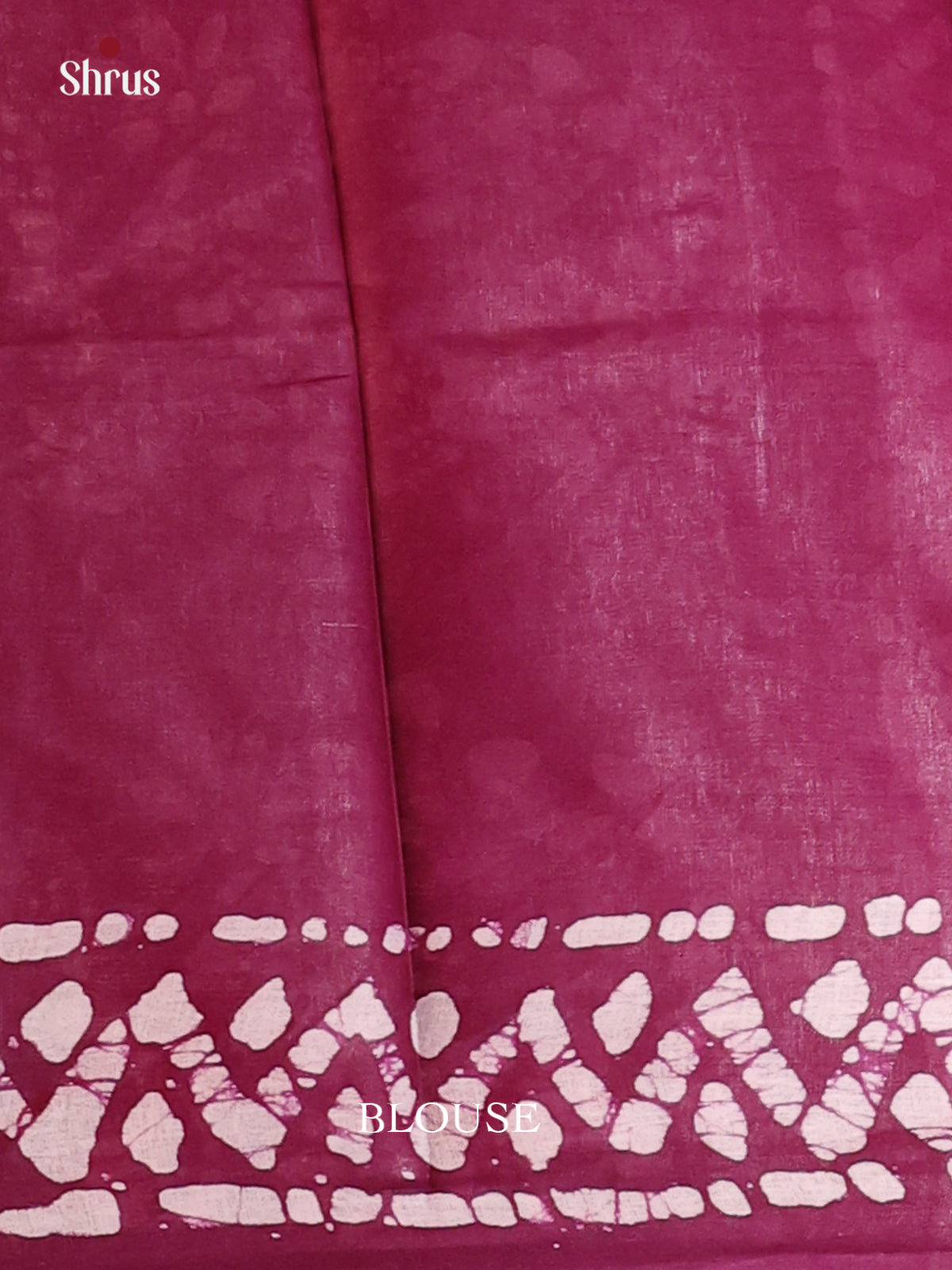 Maroon - Bhatik Saree - Shop on Shrus.com