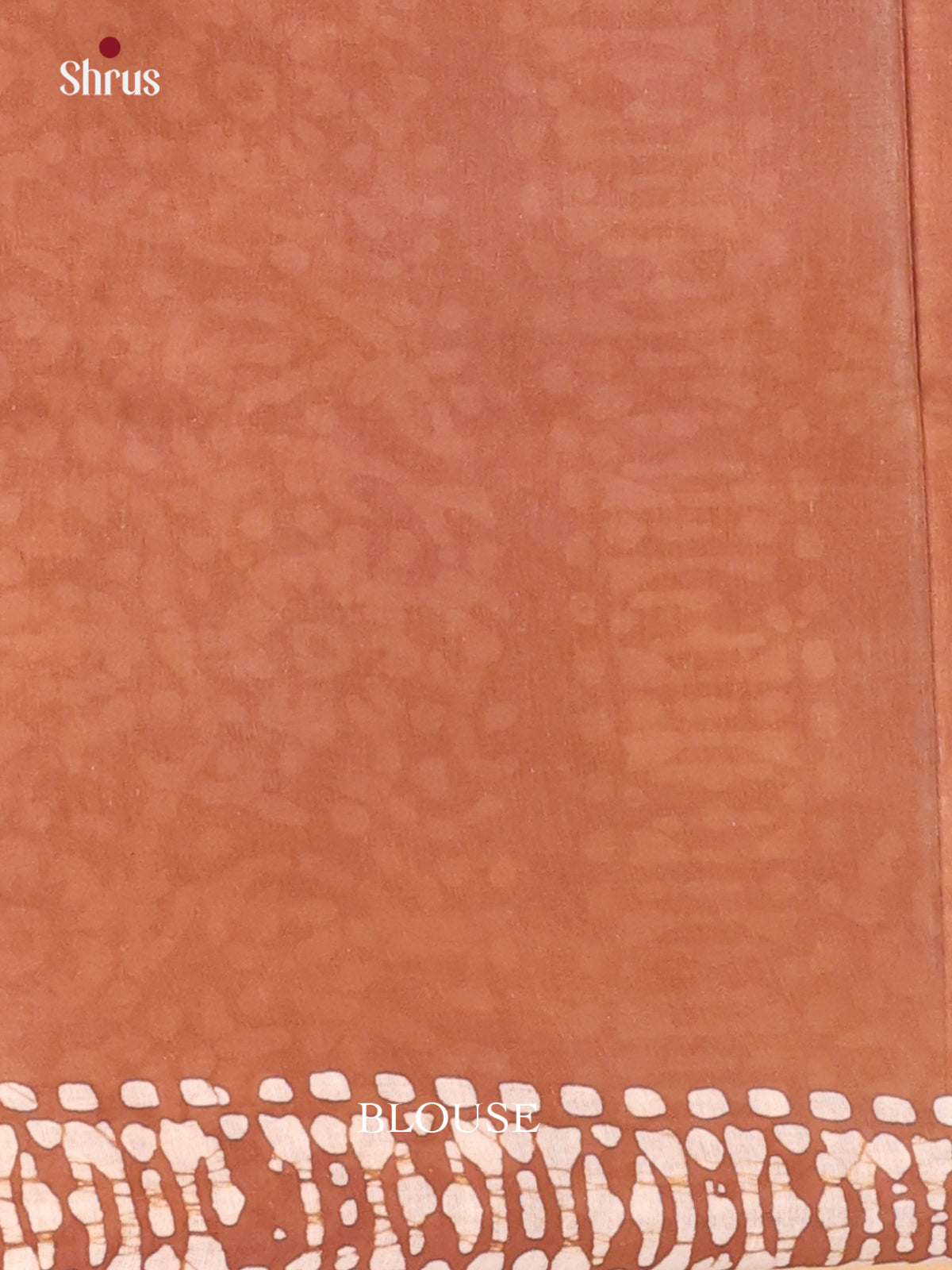 Brown - Bhatik Saree - Shop on Shrus.com