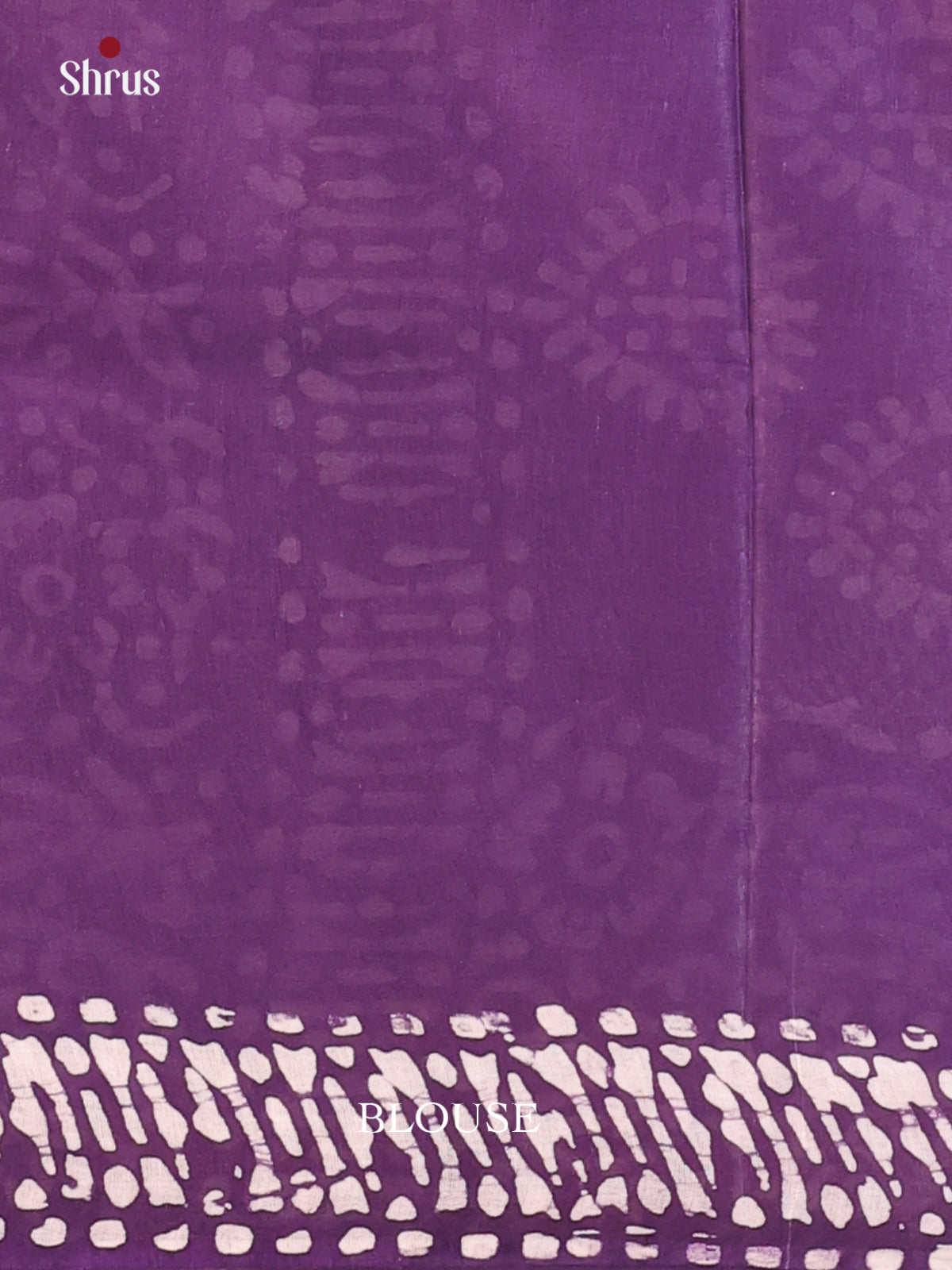 Violet - Bhatik Saree - Shop on Shrus.com