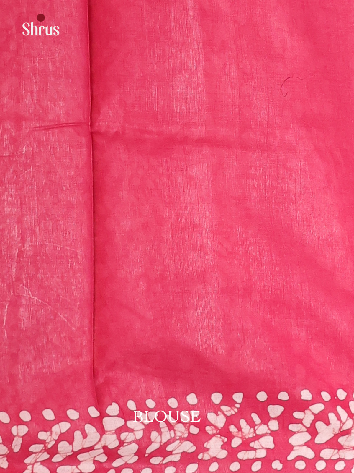 Pink - Bhatik Saree - Shop on Shrus.com