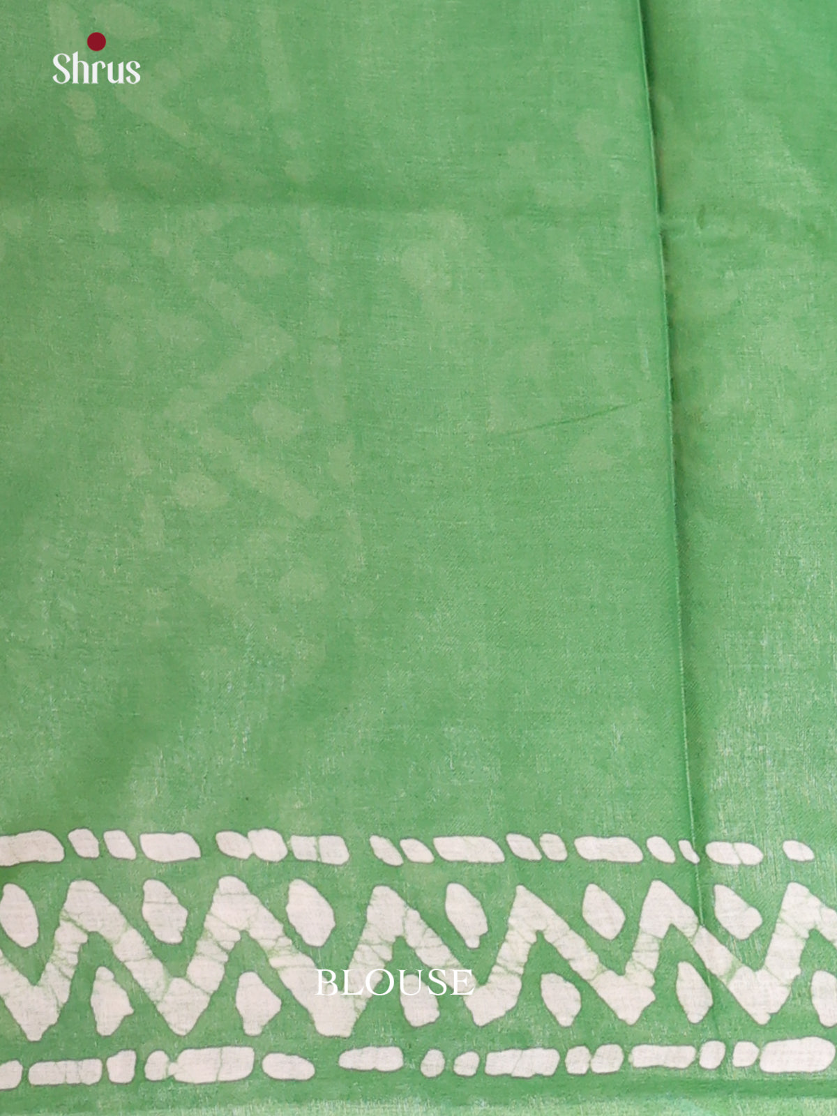 Green - Bhatik Saree - Shop on Shrus.com