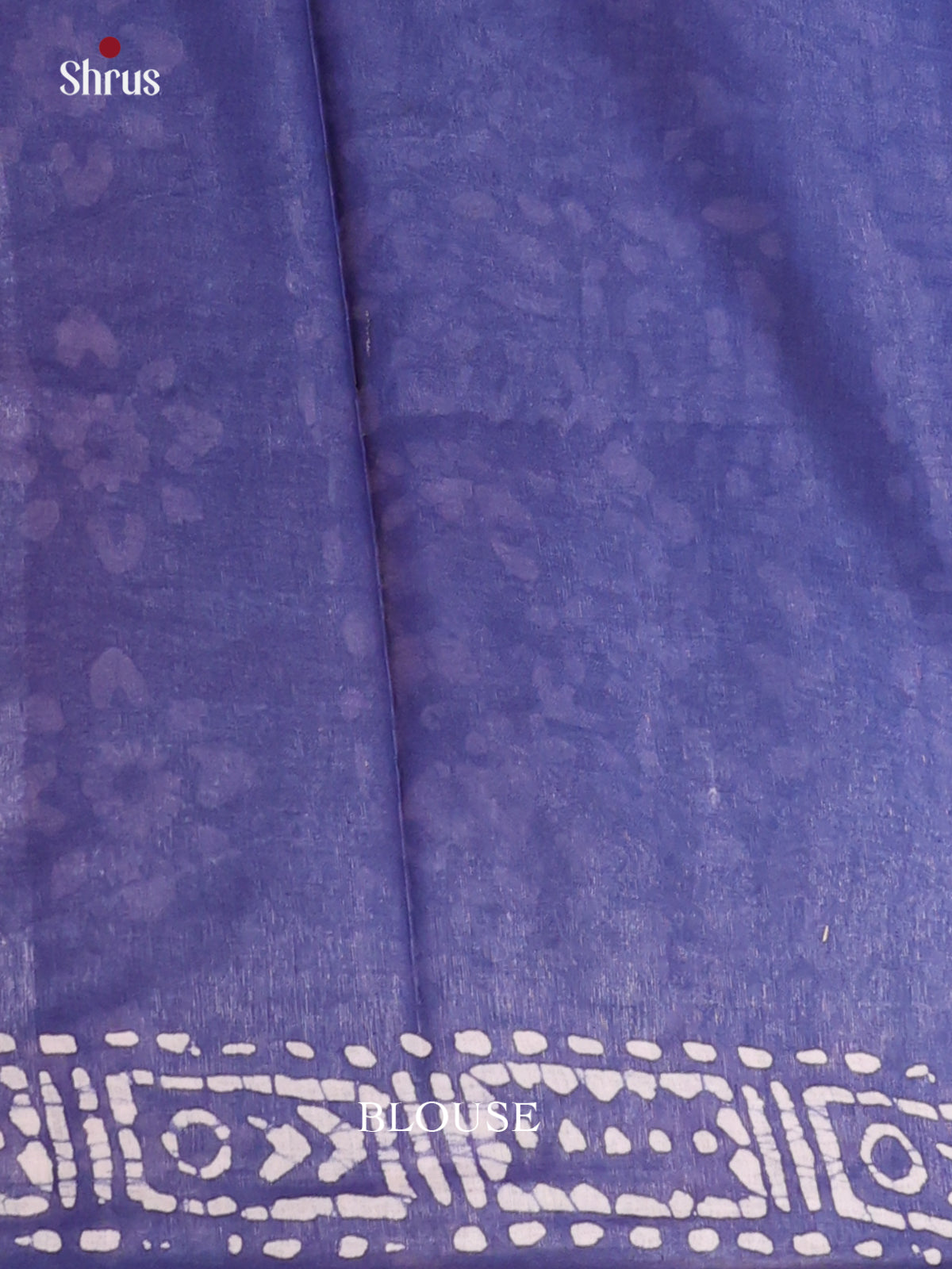 Blue - Bhatik Saree - Shop on Shrus.com