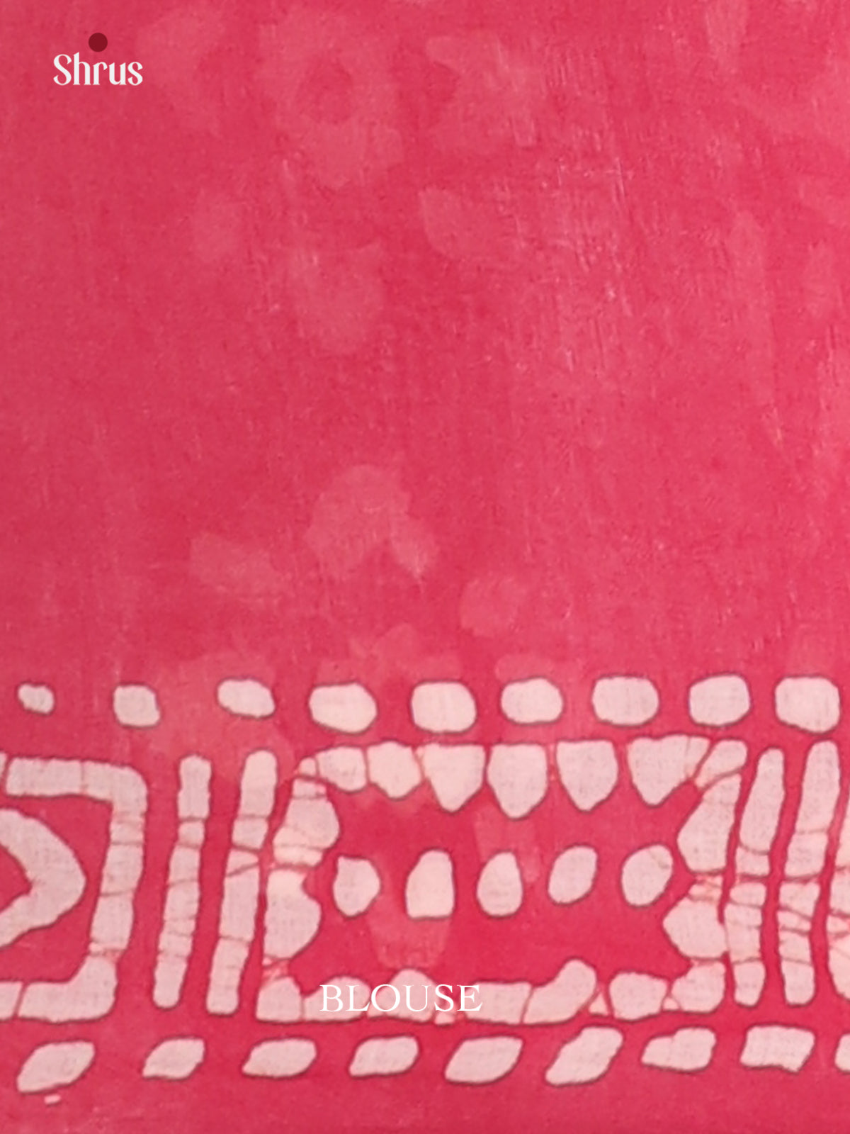 Pink - Bhatik Saree - Shop on Shrus.com