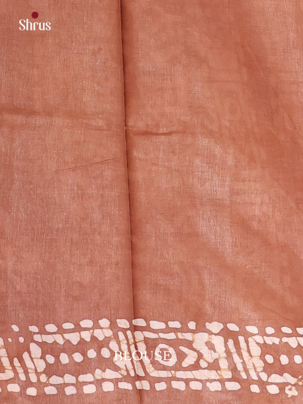 Brown - Bhatik Saree - Shop on Shrus.com