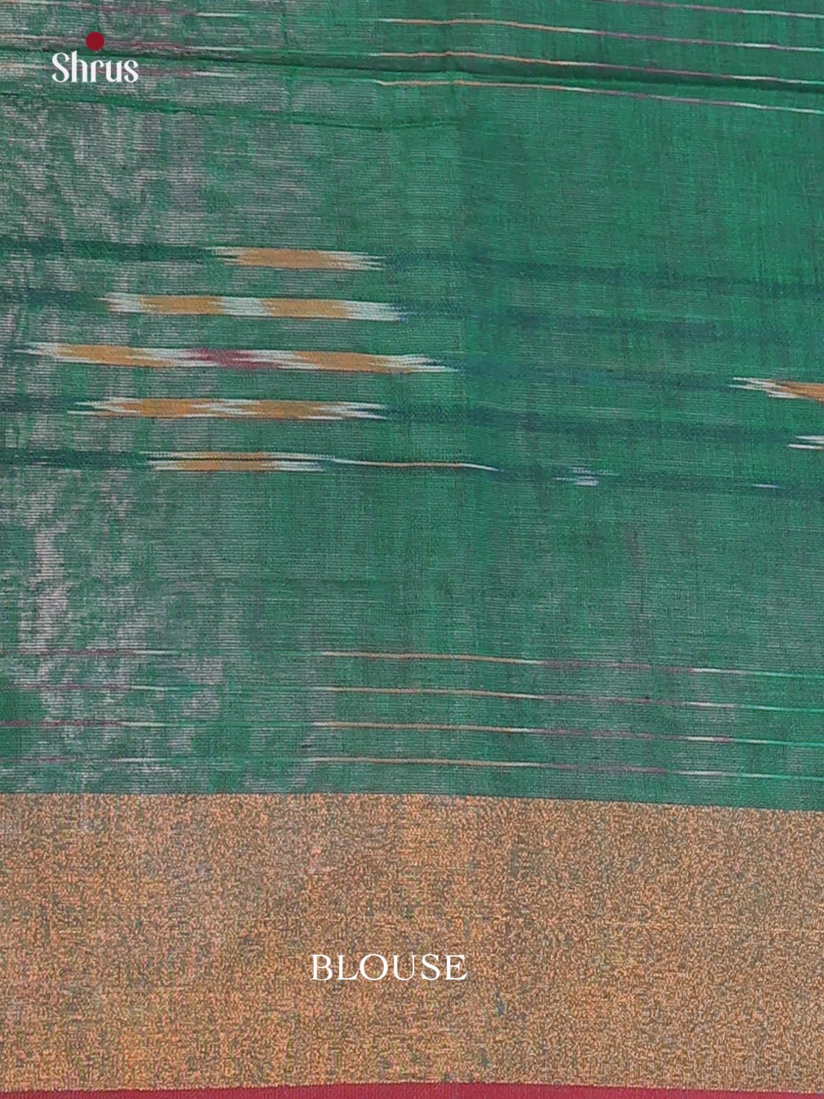Green & Purple - Bengal cotton Saree - Shop on Shrus.com