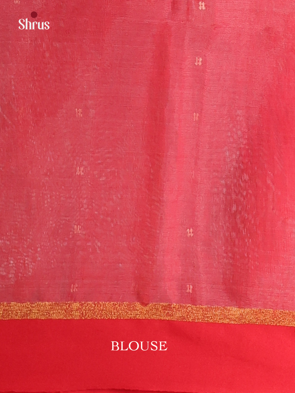 Grey & Red - Bengal cotton Saree - Shop on Shrus.com