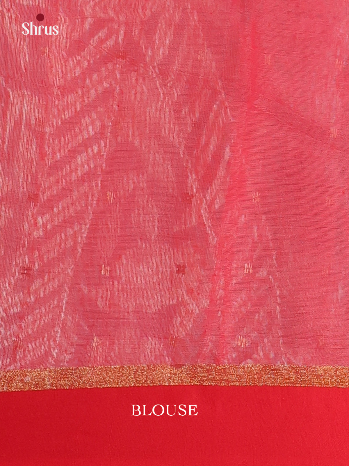 Cream & Red - Bengal cotton Saree - Shop on Shrus.com