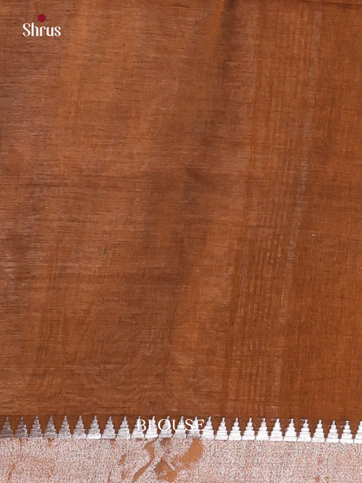 Brown- Bengal cotton Saree - Shop on Shrus.com