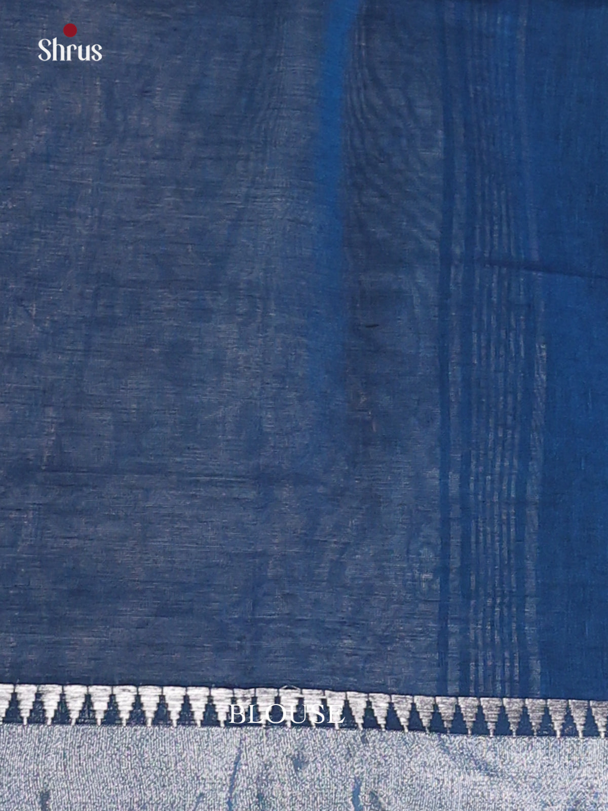 Blue - Bengal cotton Saree - Shop on Shrus.com