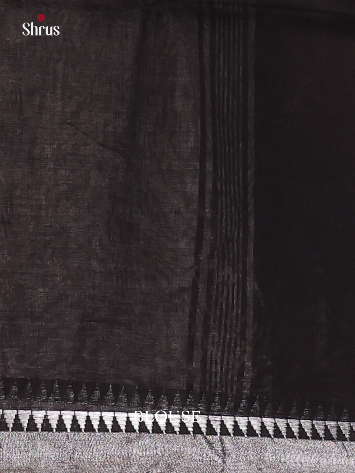 Black - Bengal cotton Saree - Shop on Shrus.com