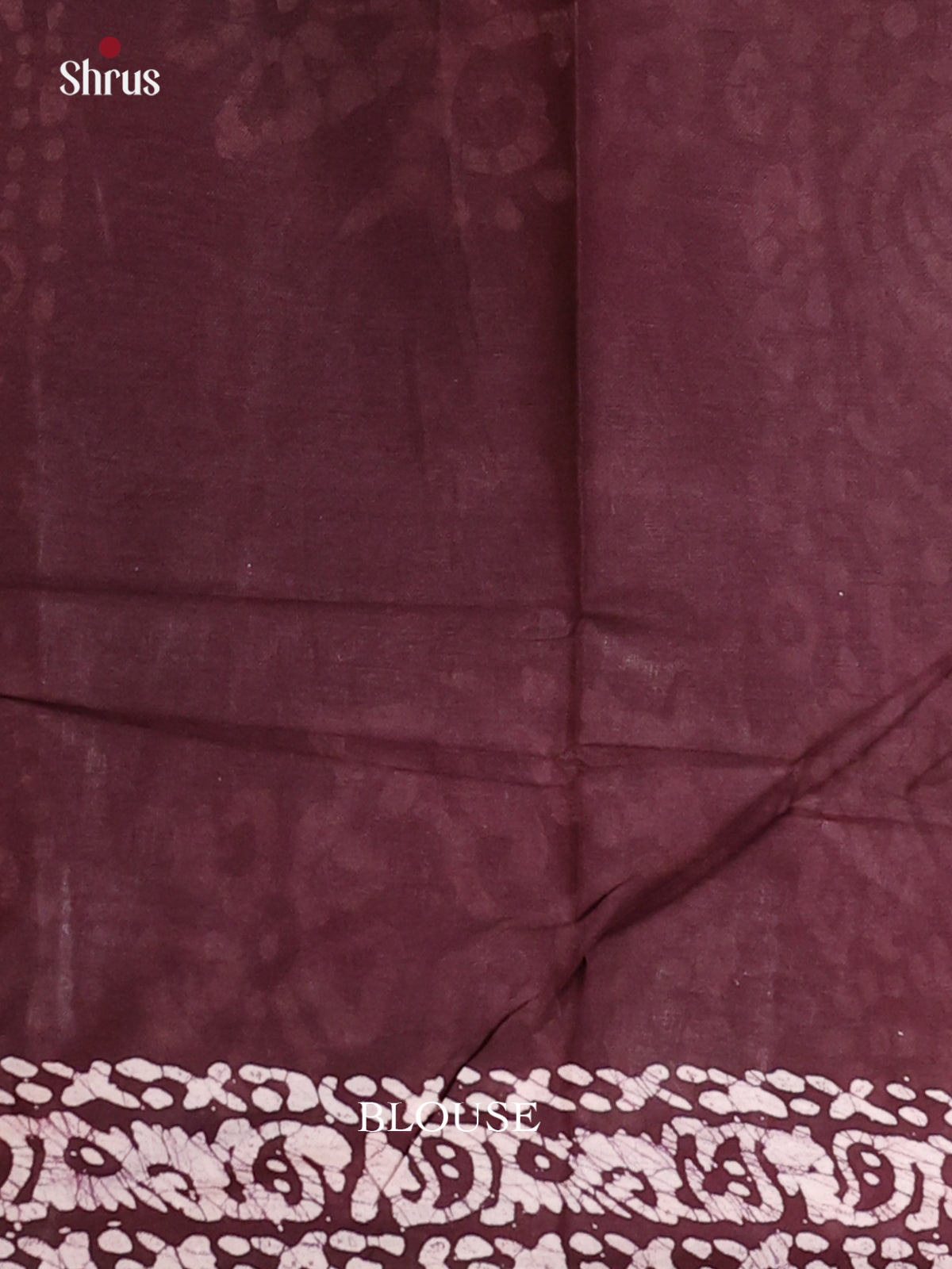 Lite Brown & Brown- Bhatik Saree - Shop on Shrus.com