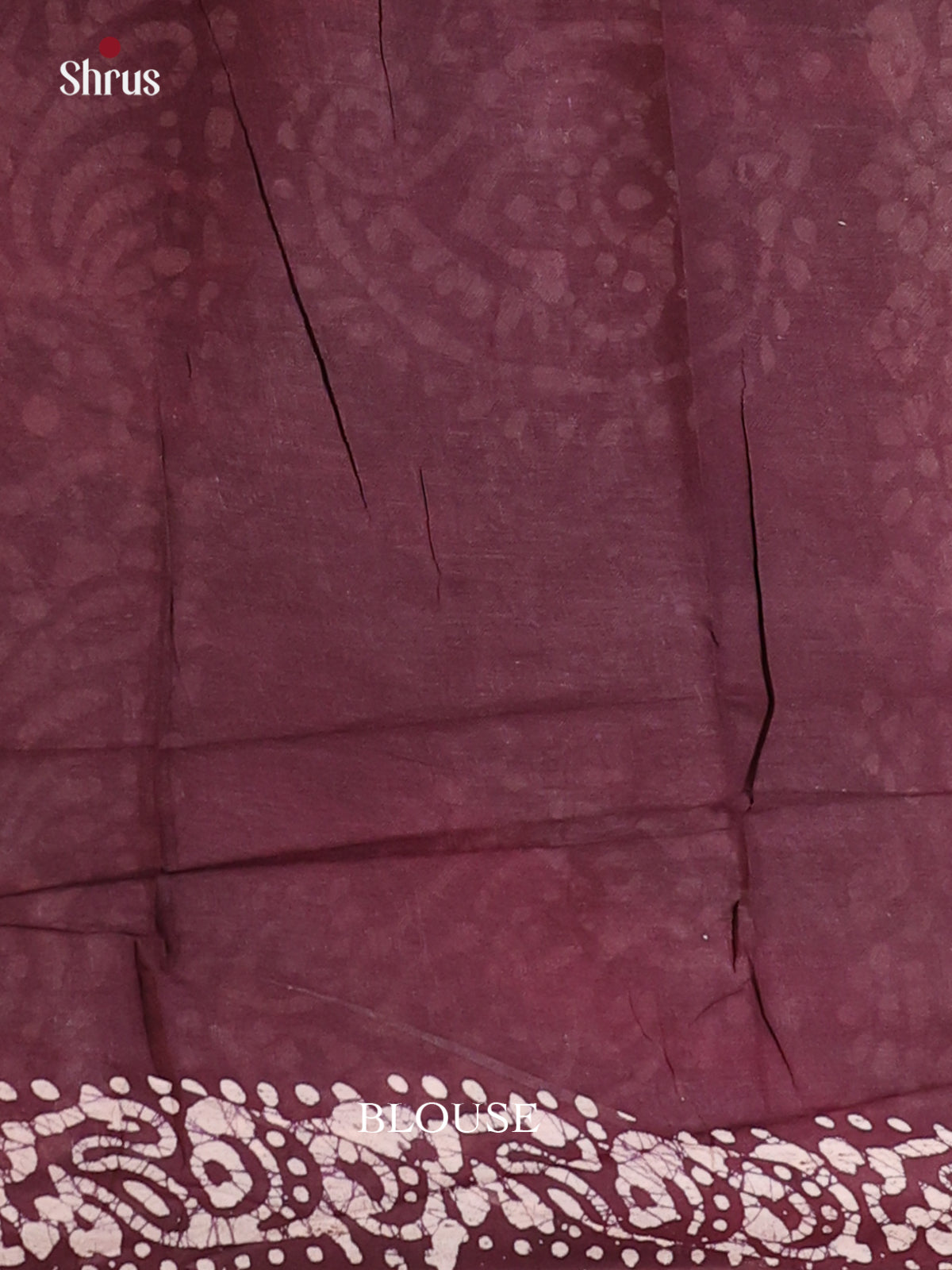 Mustard & Maroon - Bhatik Saree - Shop on Shrus.com