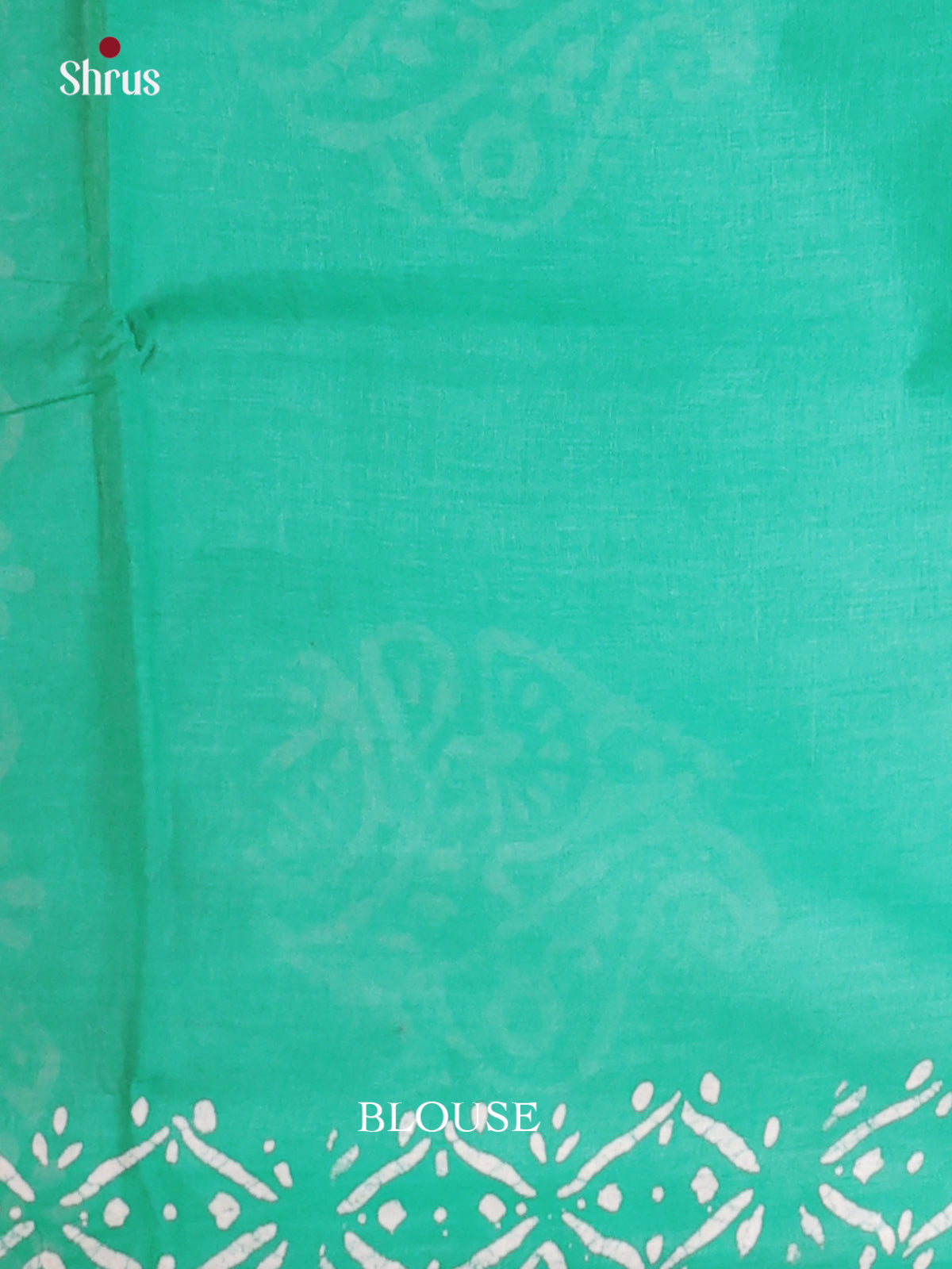 White & Green - Bhatik Saree - Shop on Shrus.com
