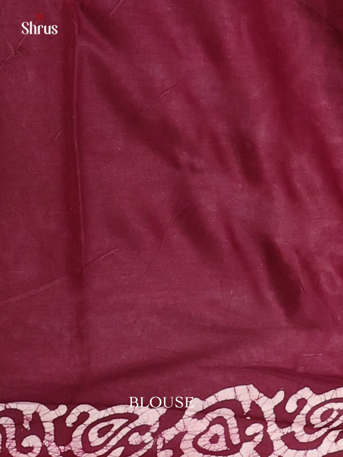 Pink & Wine - Bhatik Saree - Shop on Shrus.com