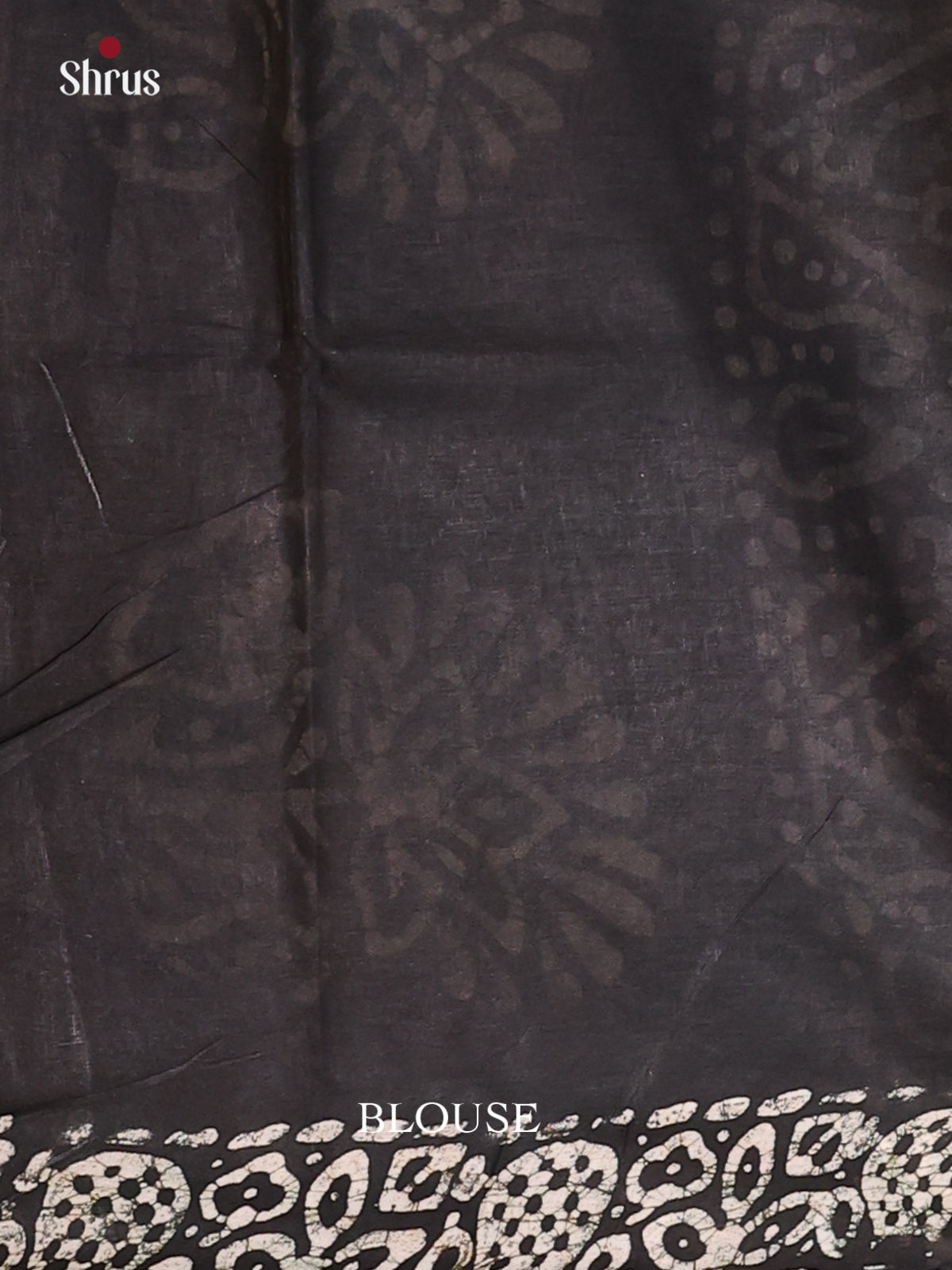 Grey & Black - Bhatik Saree - Shop on Shrus.com