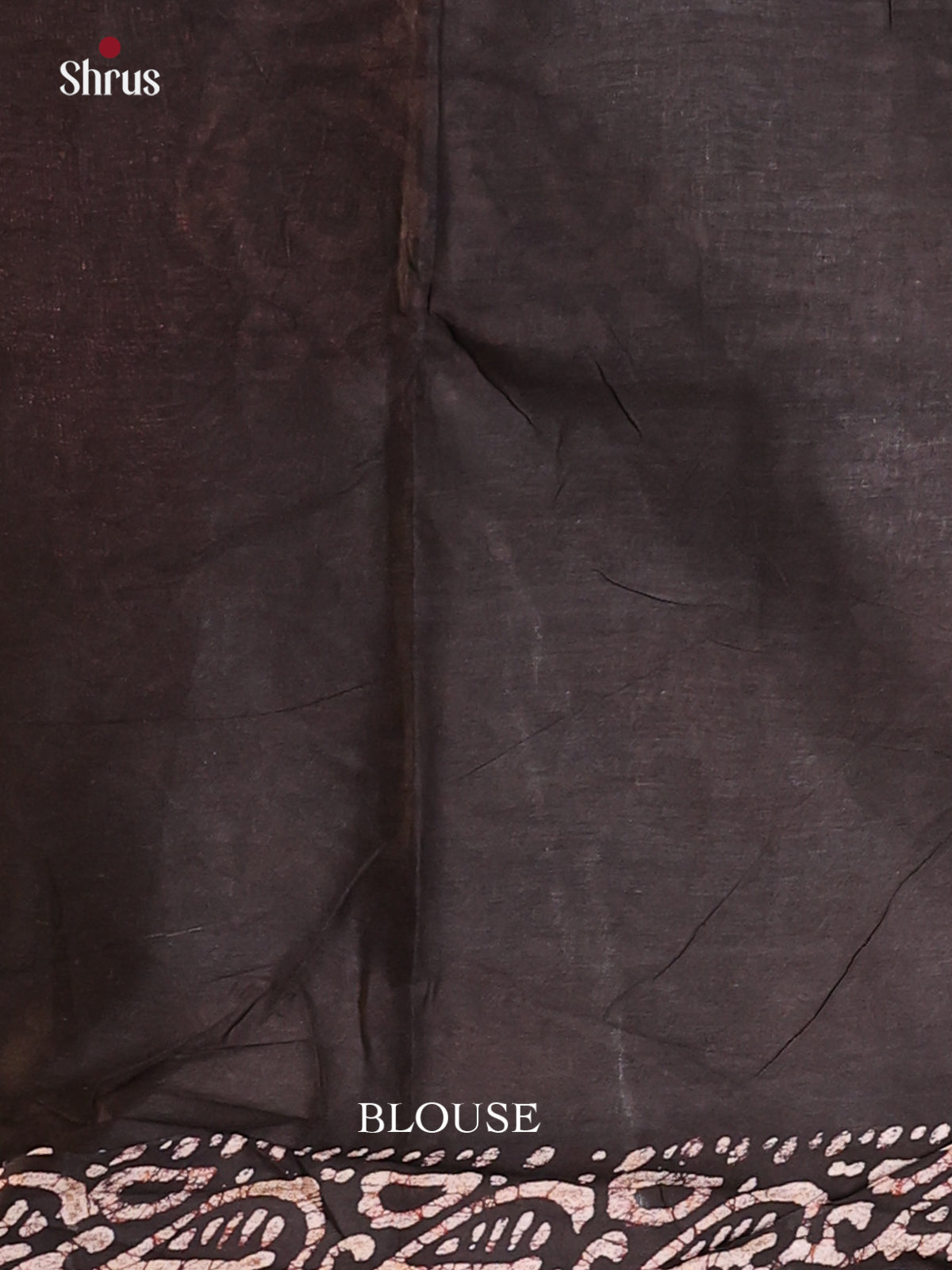 Cream & Black - Bhatik Saree - Shop on Shrus.com