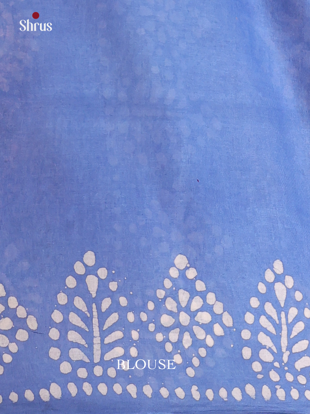 Blue - Bhatik Saree - Shop on Shrus.com