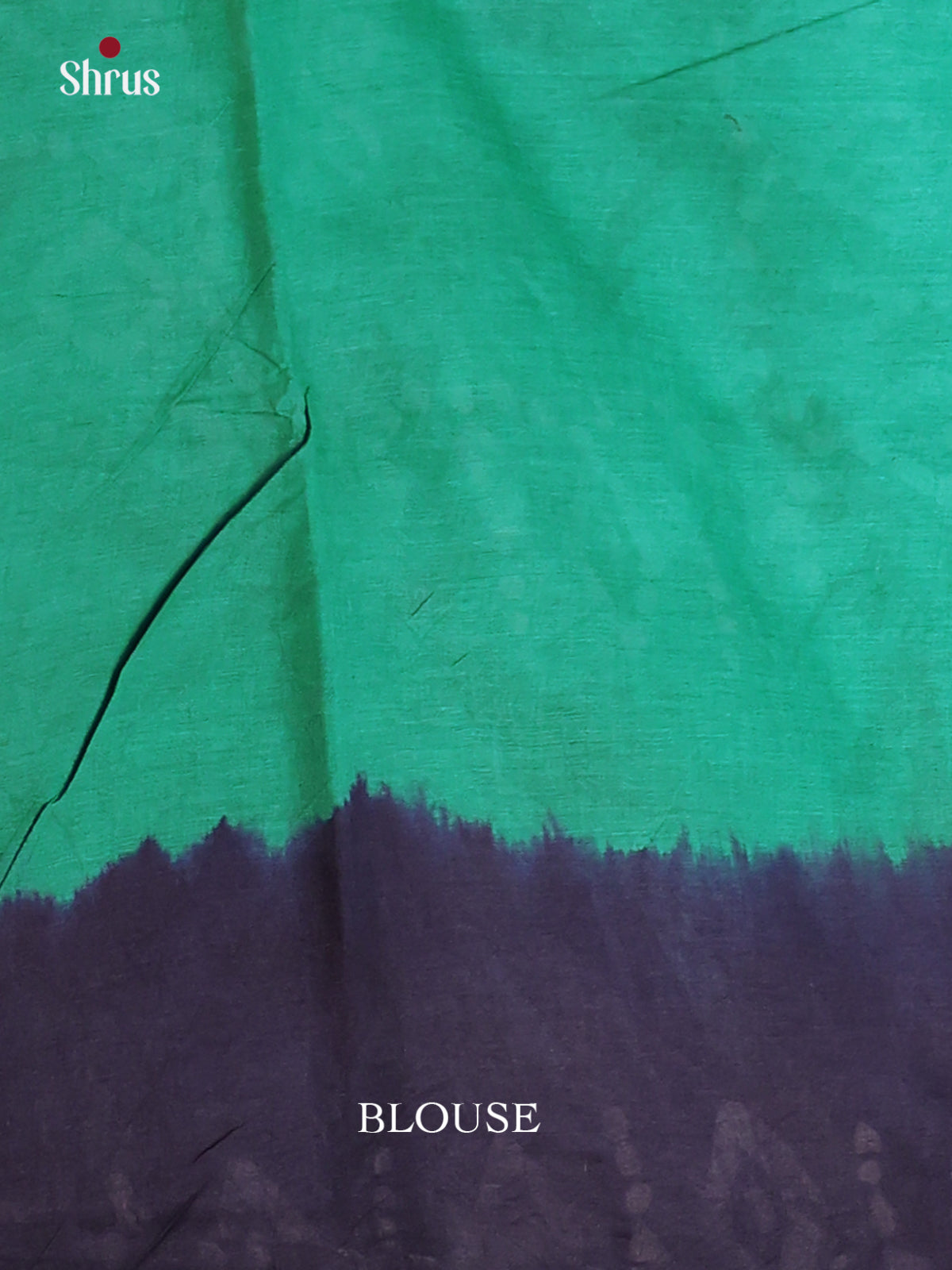 Green & Blue - Bhatik Saree - Shop on Shrus.com