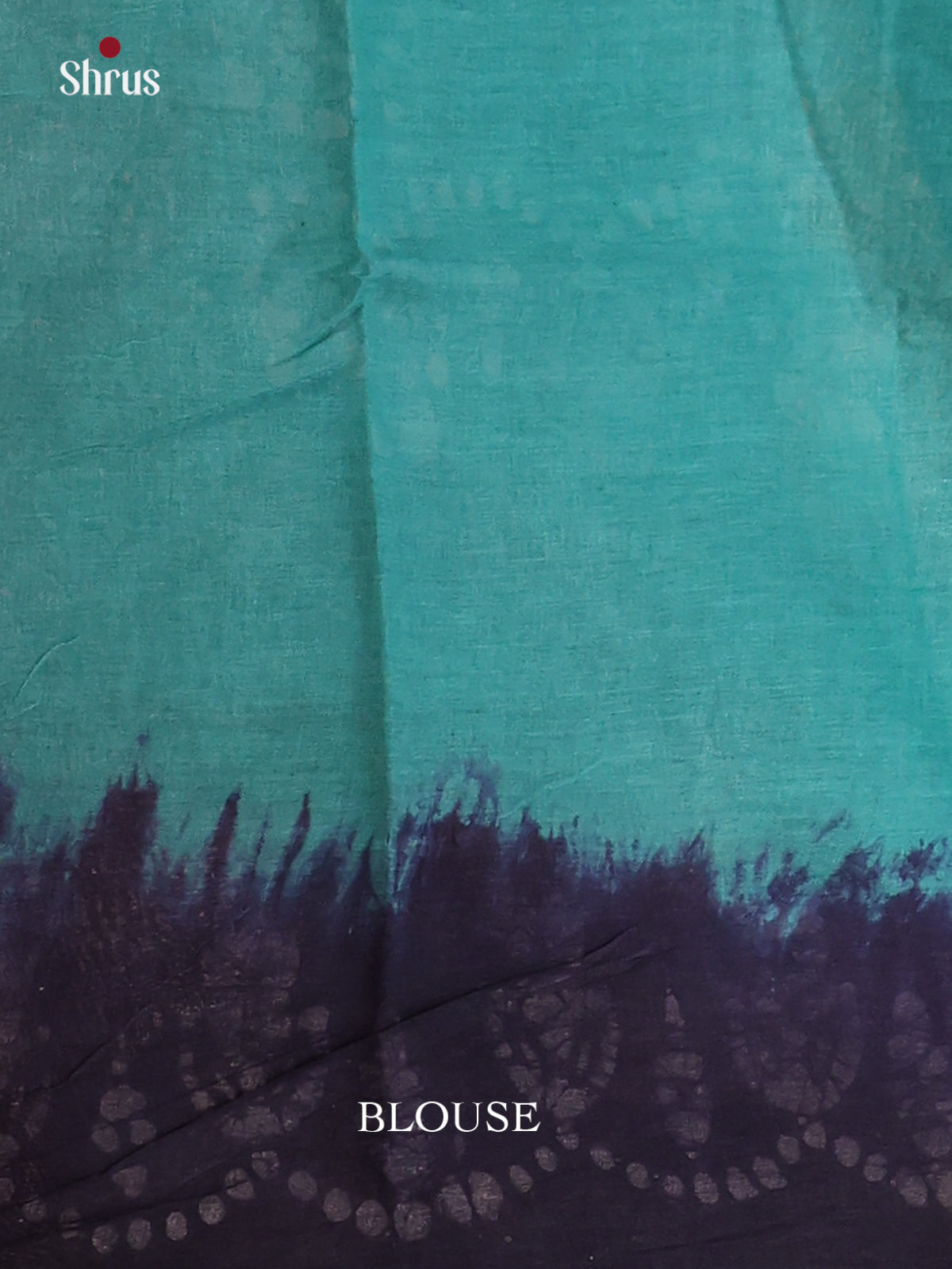 Teal & Blue - Bhatik Saree - Shop on Shrus.com