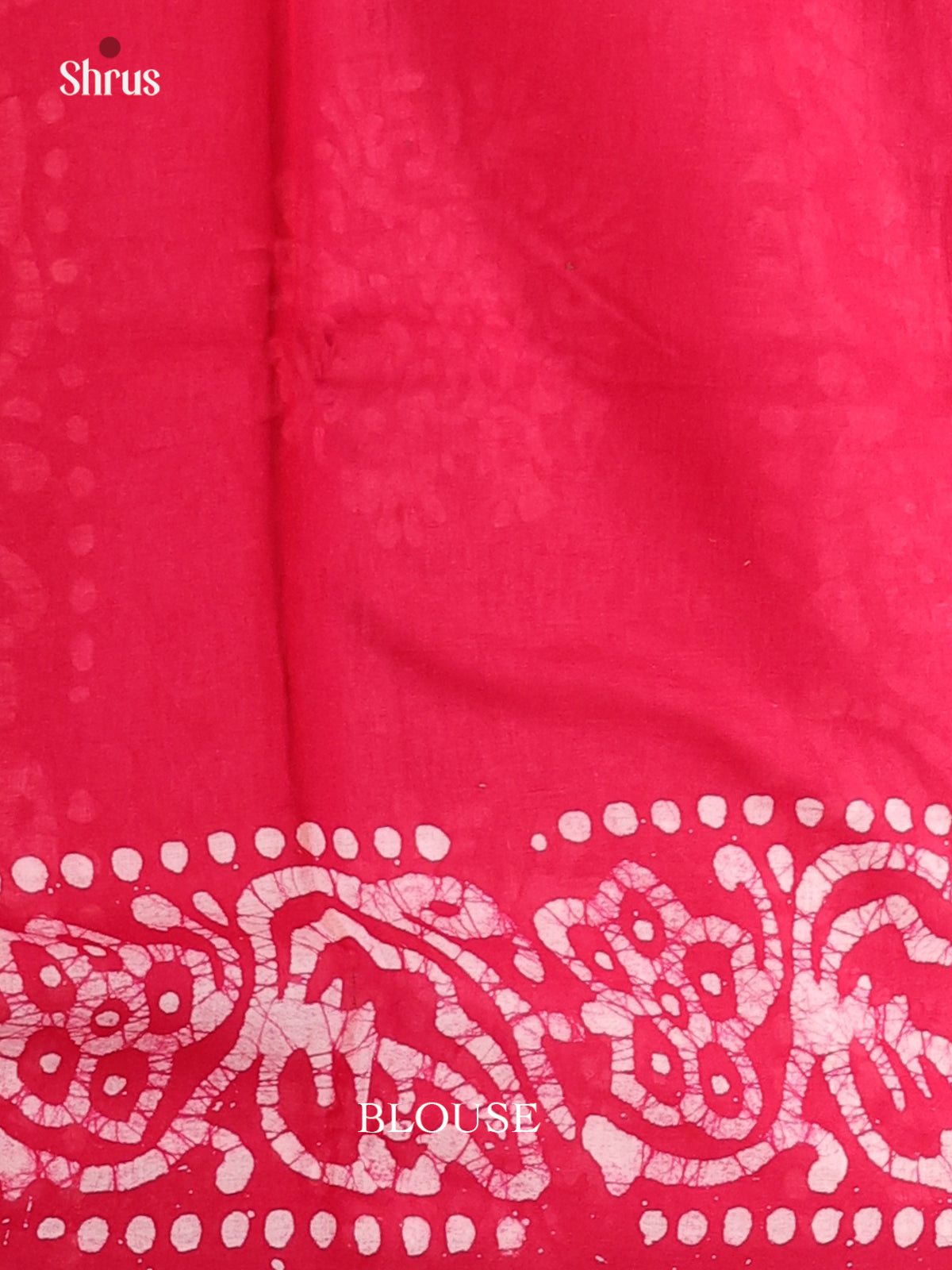 Pink - Bhatik Saree - Shop on Shrus.com
