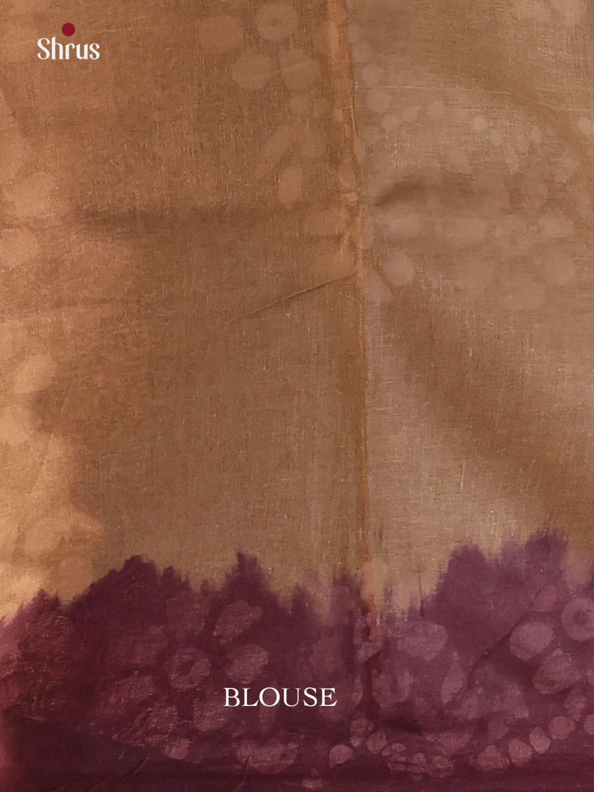 Lite & Dark Brown - Bhatik Saree - Shop on Shrus.com